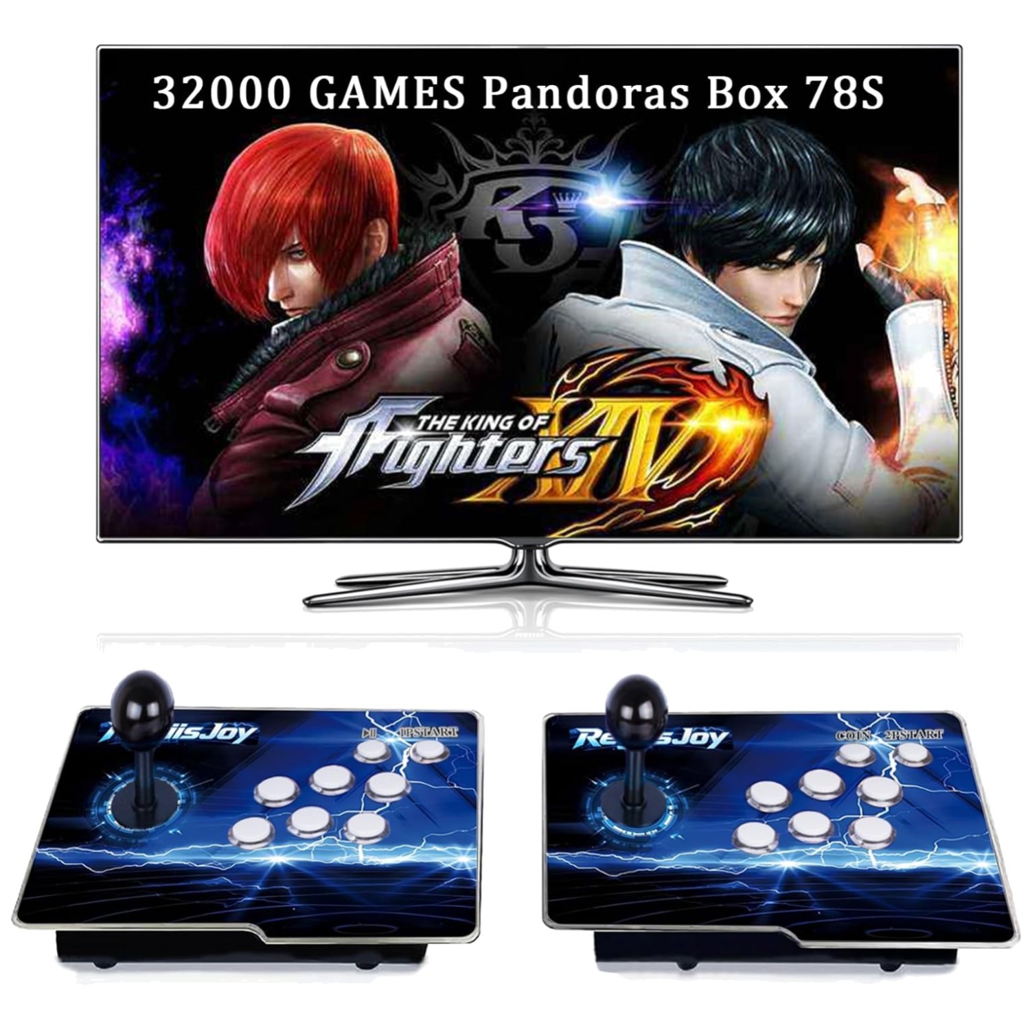 32000 Games Arcade Machine – 128GB Memory, Separate Console