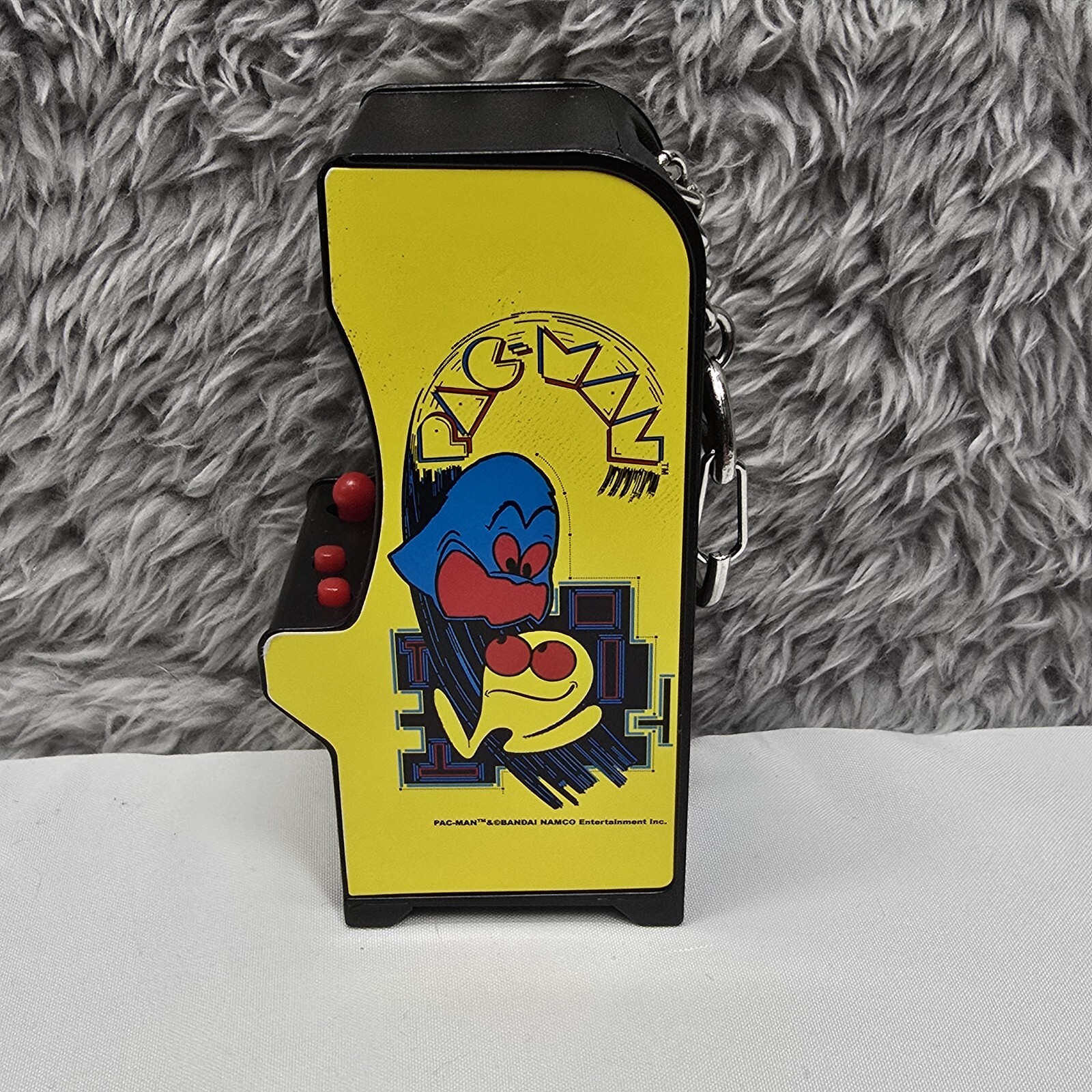 Pac Man Mini Arcade Machine Keychain 2017 Super Impulse Limited Bandai