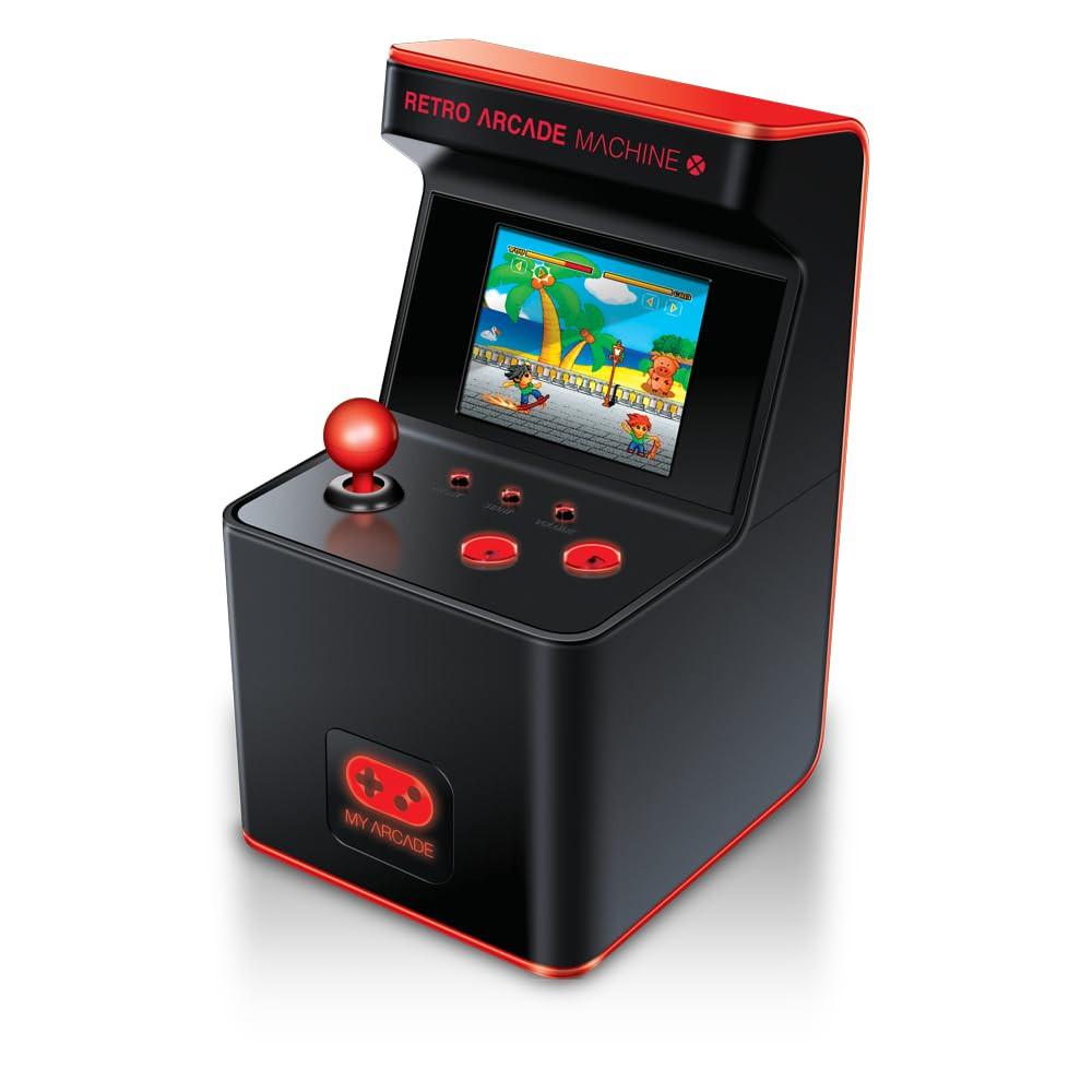 Retro Arcade Machine X Playable Mini Arcade: 300 Retro Style Games Built In, 5.7