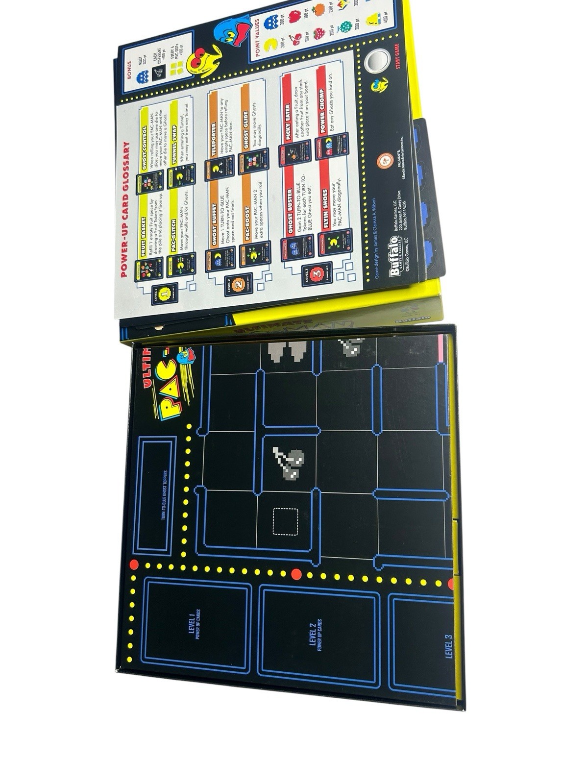 Ultimate PAC-MAN Board Game – Retro Arcade Classic! – Official Licensed Open Box