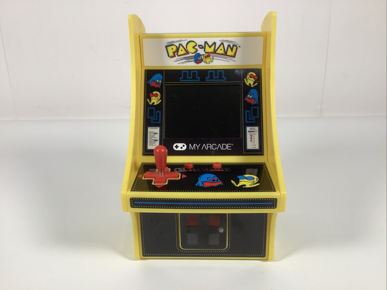 Namco Bandai PAC-MAN Mini Retro Arcade Game! Working