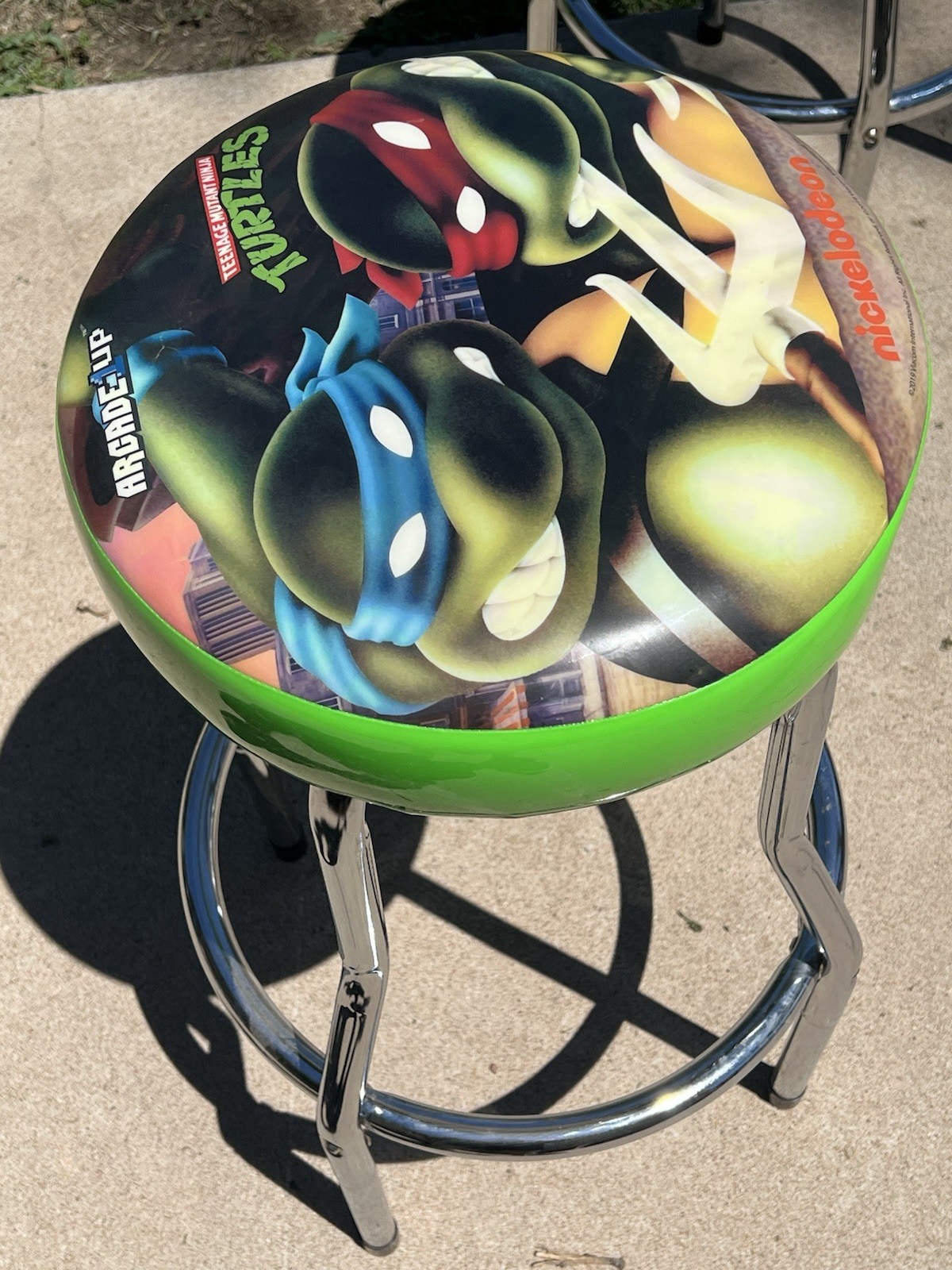 Arcade1Up Teenage Mutant Ninja Turtles Turtles in Time Stool – RARE/DISCONTINUED