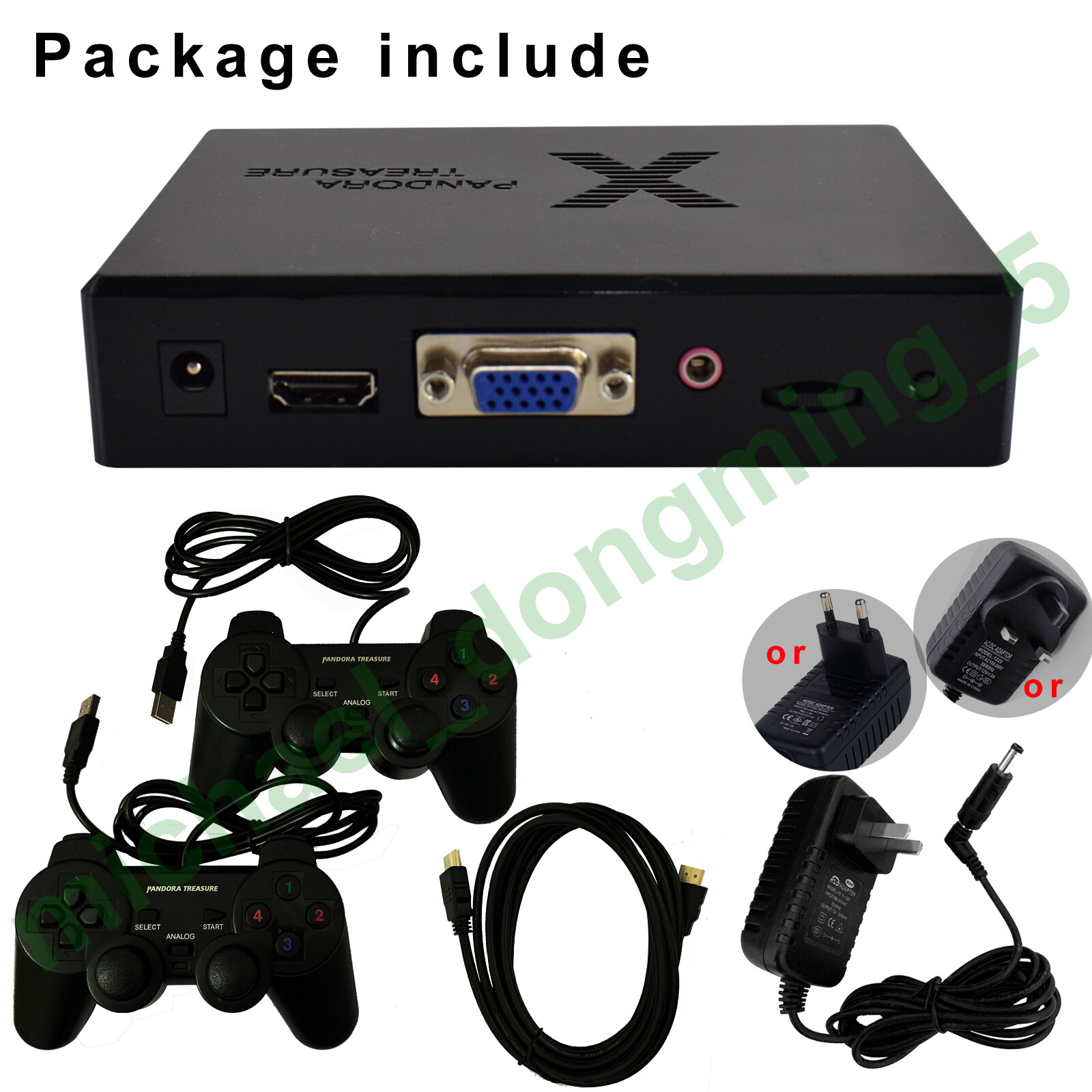 4260 Games 720P Pandora’s Box DX Mini Arcade with Wired Controller Controller