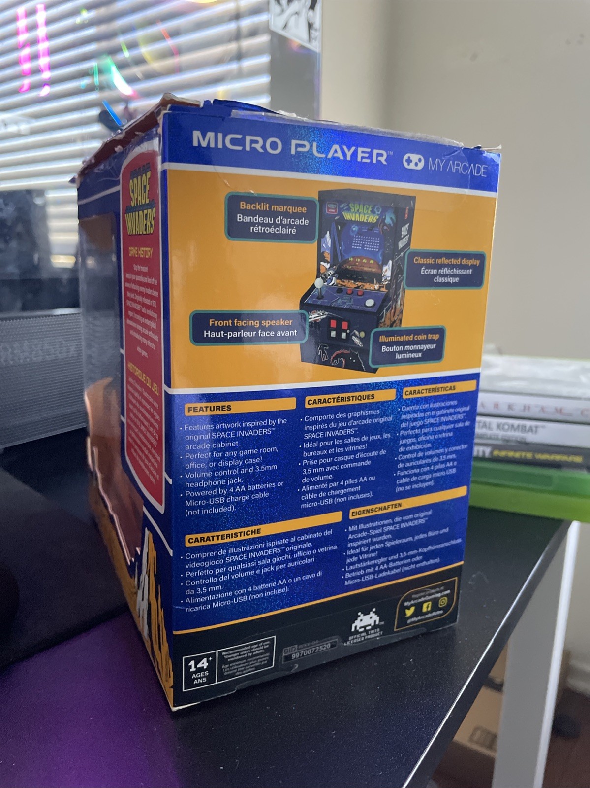 My Arcade Space Invaders Micro Player: Mini Arcade Machine Video Game
