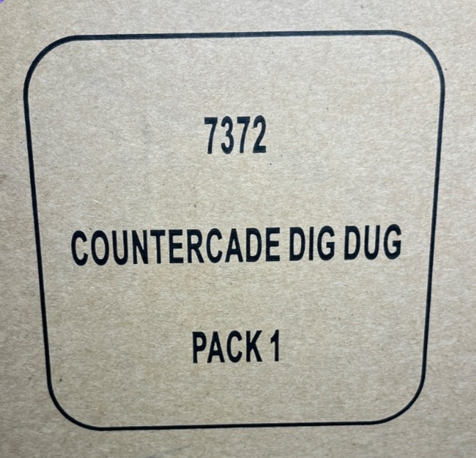 RARE Arcade1UP Dig Dug CounterCade 2019 Gen 1 Sealed in Box Counter Cade Namco
