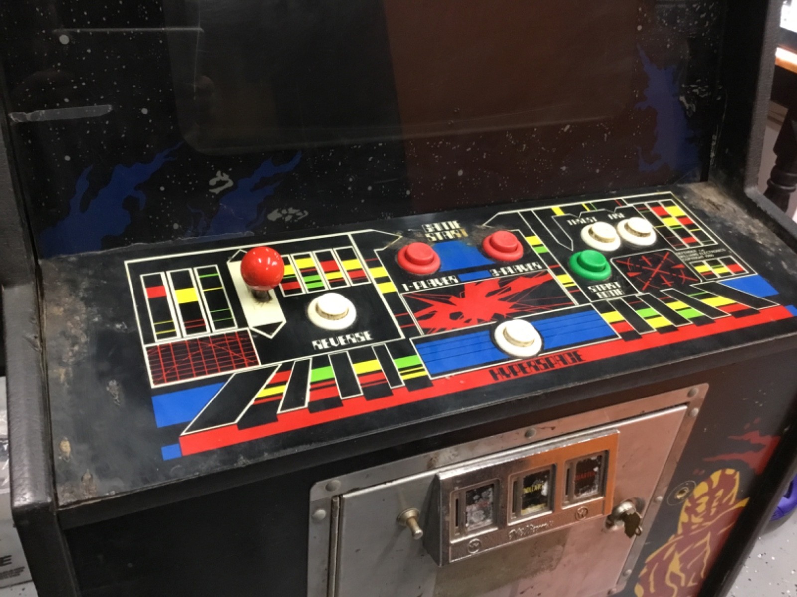 DEFENDER Arcade, Good Working Original Video Game cabinet