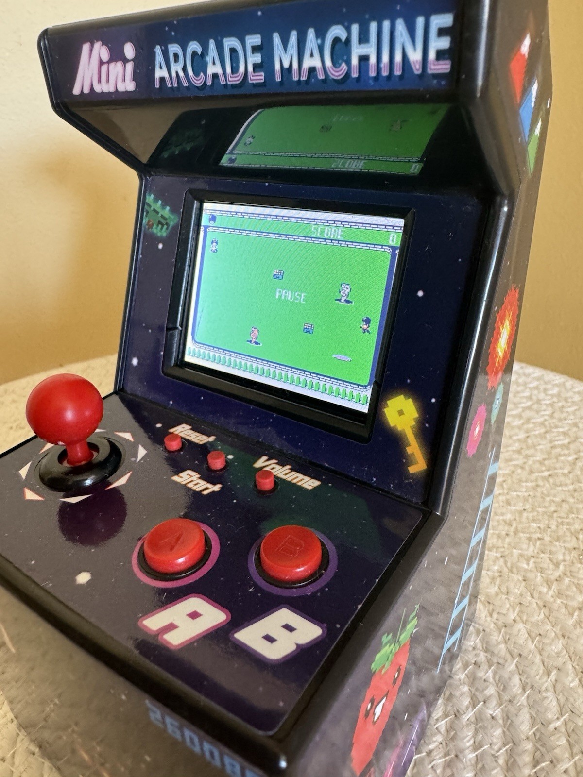 Mini Arcade Machine, 240 Built-in 8-Bit Games, 2.5” 240 (240 Games)