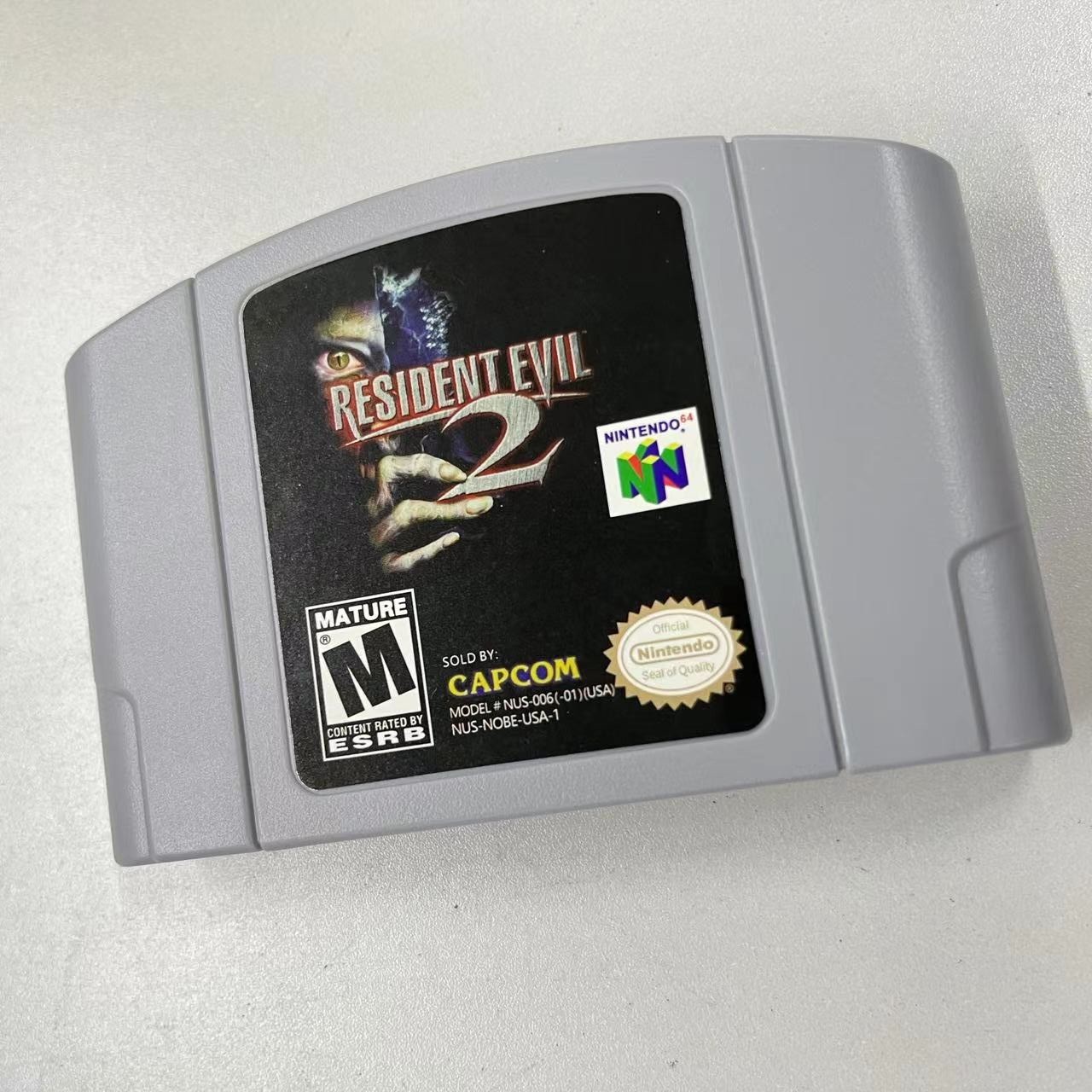 Resident Evil 2 Game Cartridge For Nintendo 64 Console US Version
