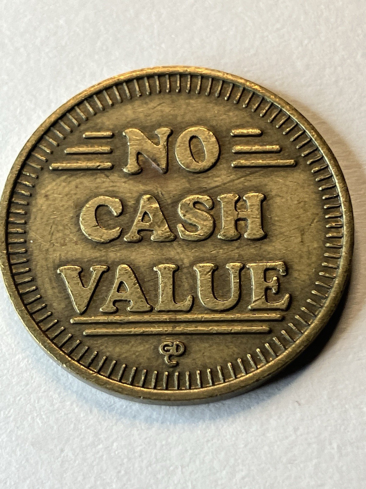 Rare 1980s Fun Games Vintage Arcade Token #ub1