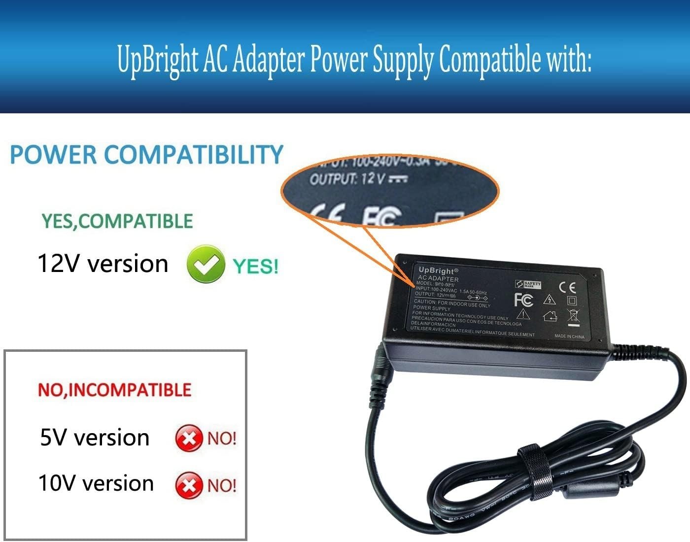 Compact 12V AC Adapter – 3A Power with Safety Features for Arcade Game Machines