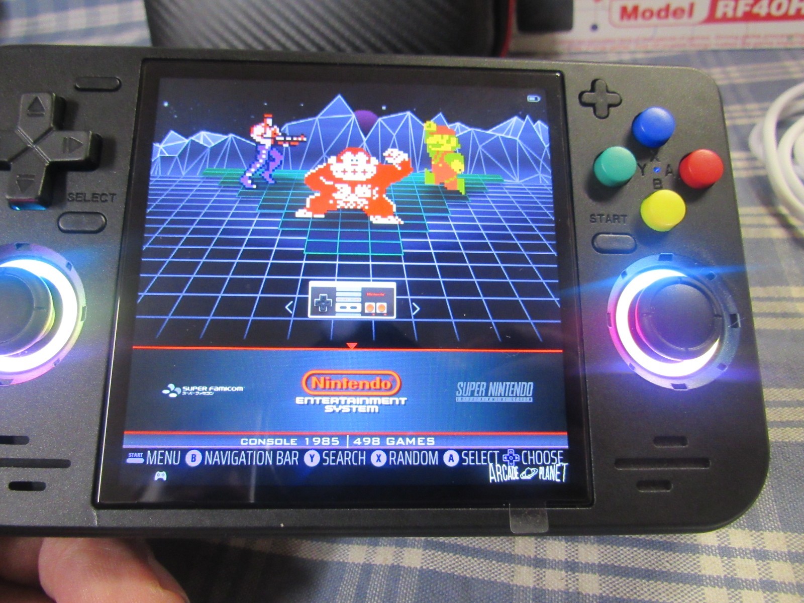 RF40H Retro Handheld Game Console 4.0″ Pre-Loaded Games (Open Box) FREE SHIPPING