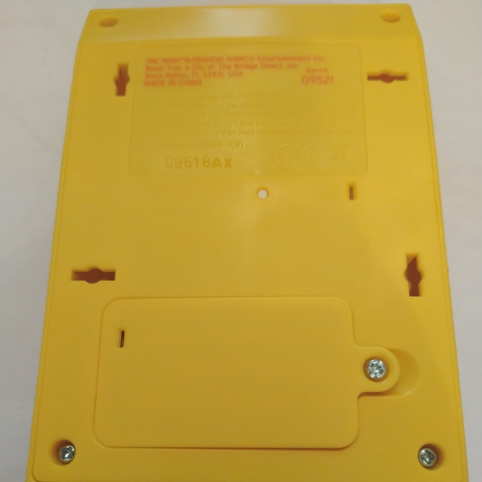 Pac-Man Retro Mini Arcade Handheld Game Classic Namco Basic Fun #09521 Works!