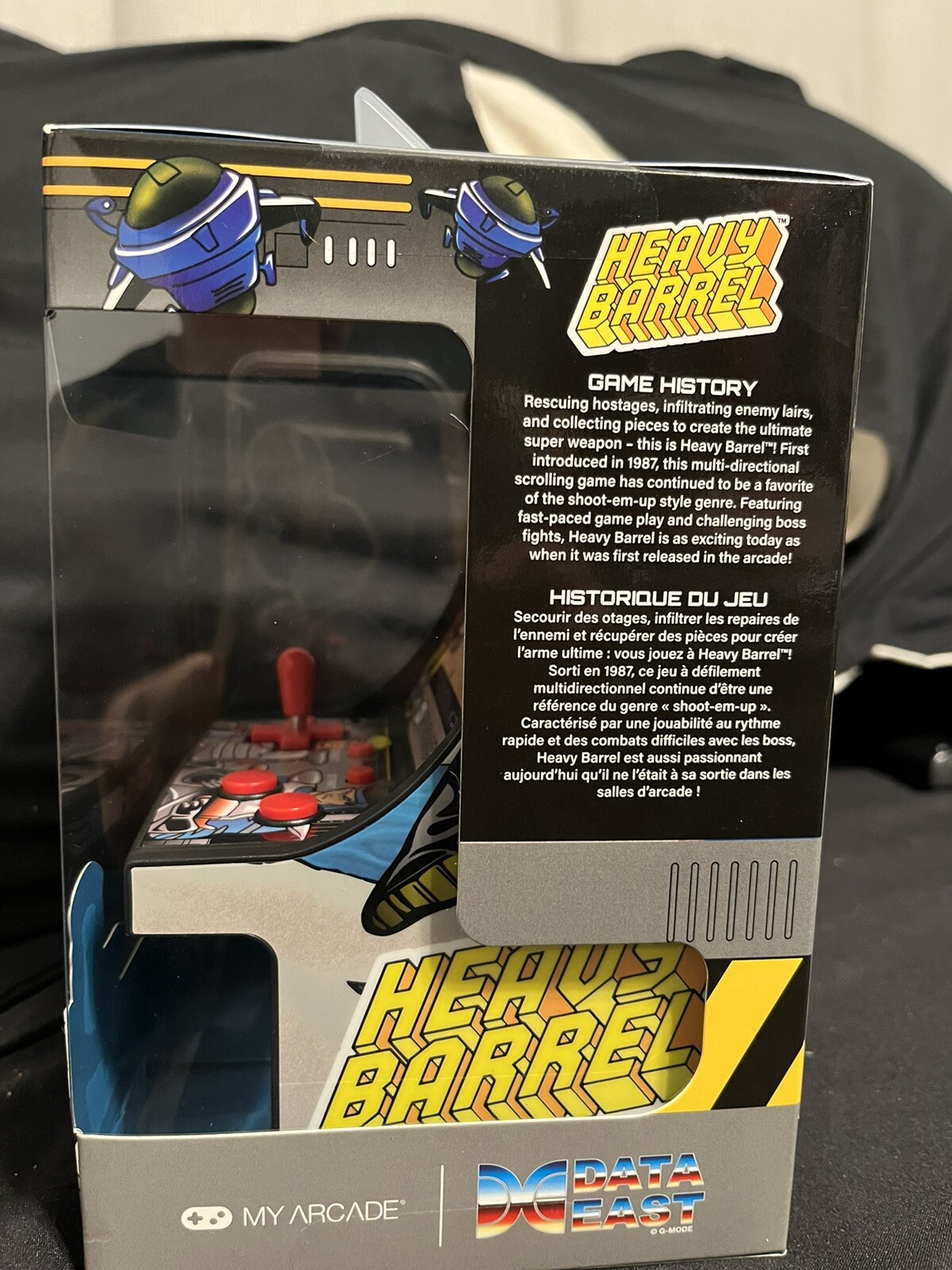 My Arcade DGUNL-3205 Heavy Barrel Micro Player Retro Arcade Machine – 6 Inch [Ne