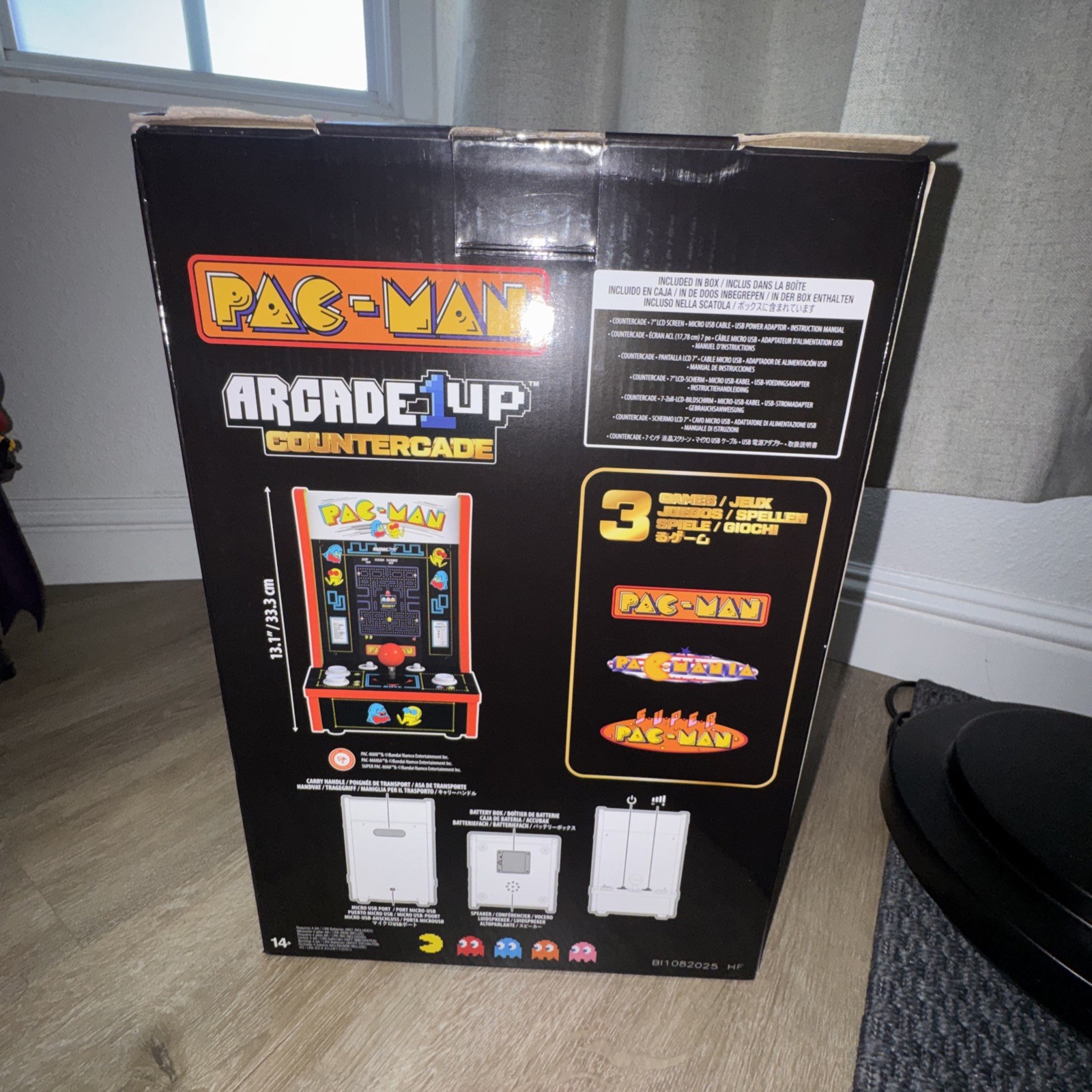 Pac-Man Countercade (7″) Arcade Machine Arcade 1UP Brand New