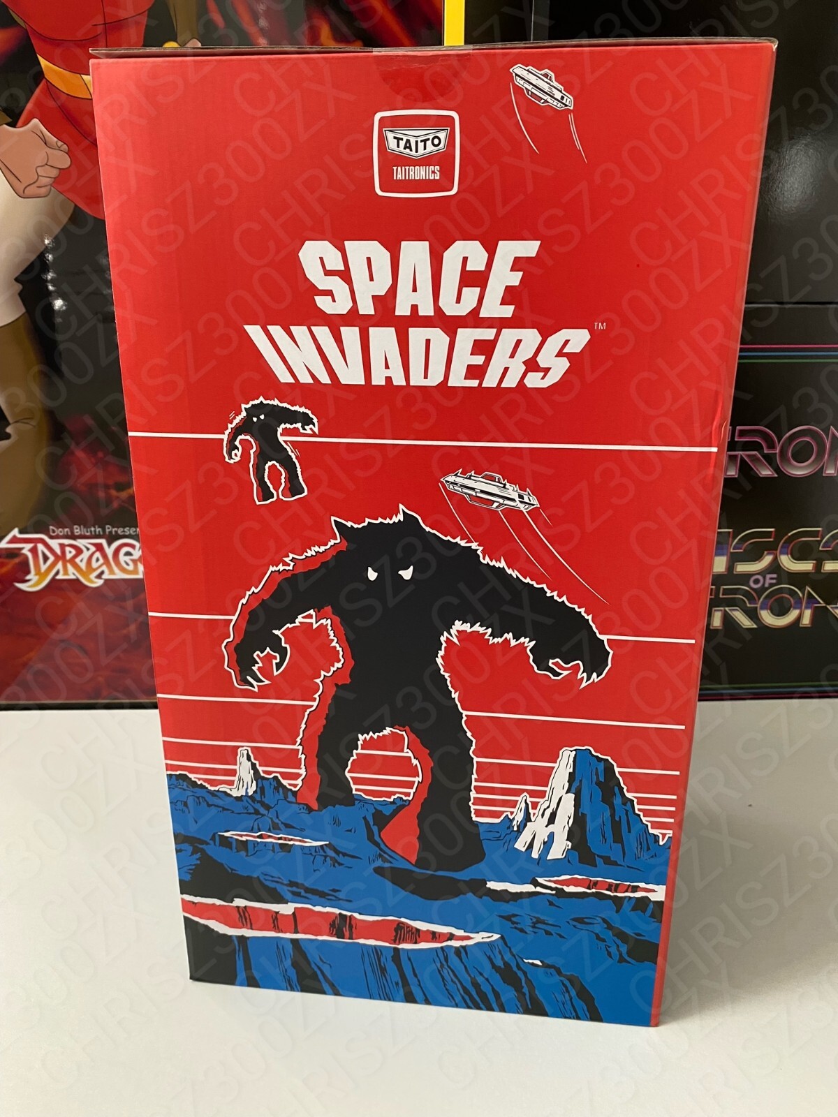 Space Invaders Part II Quarter Size Arcade Cabinet Signed Collector’s Edition