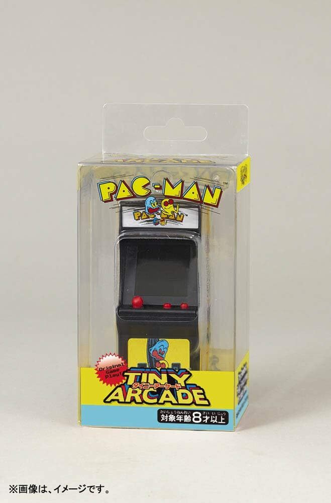 Pac-man Namco Tiny Arcade Game Playable Miniature Video Retro Toy House Desk New