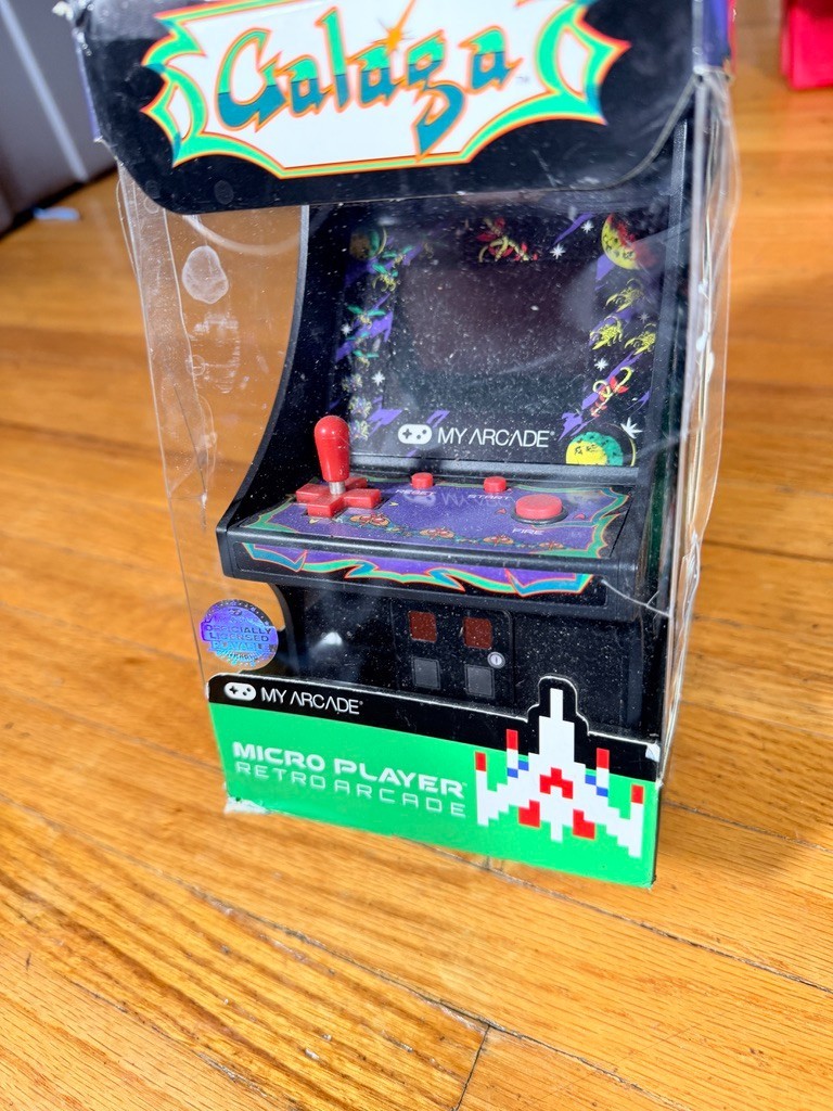 My Arcade Mini Retro Arcade Machine Galaga Micro Player VideoGame