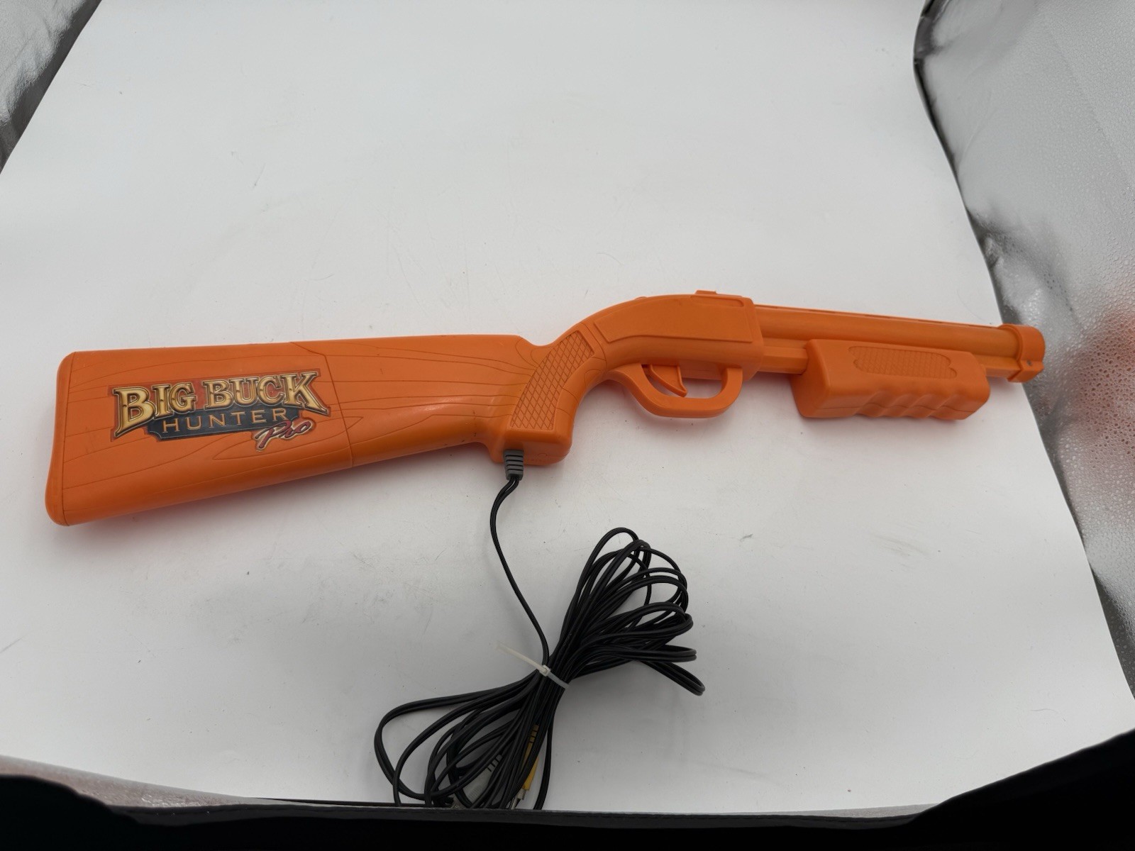 🌟Big Buck Pro Arcade TV Video Game Gun Only -Orange 2009 Jakks Pacific