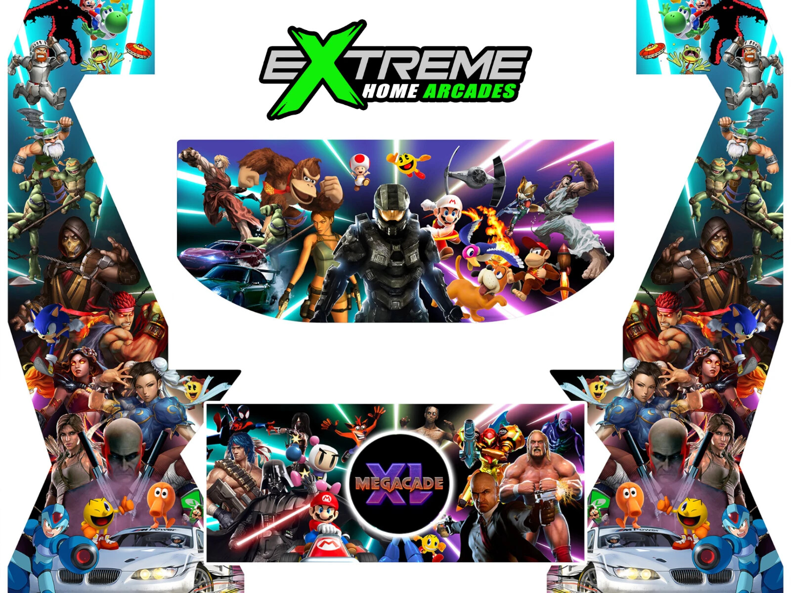 Arcade Ultra 4 Player MegaCade XL – Ready Quickly