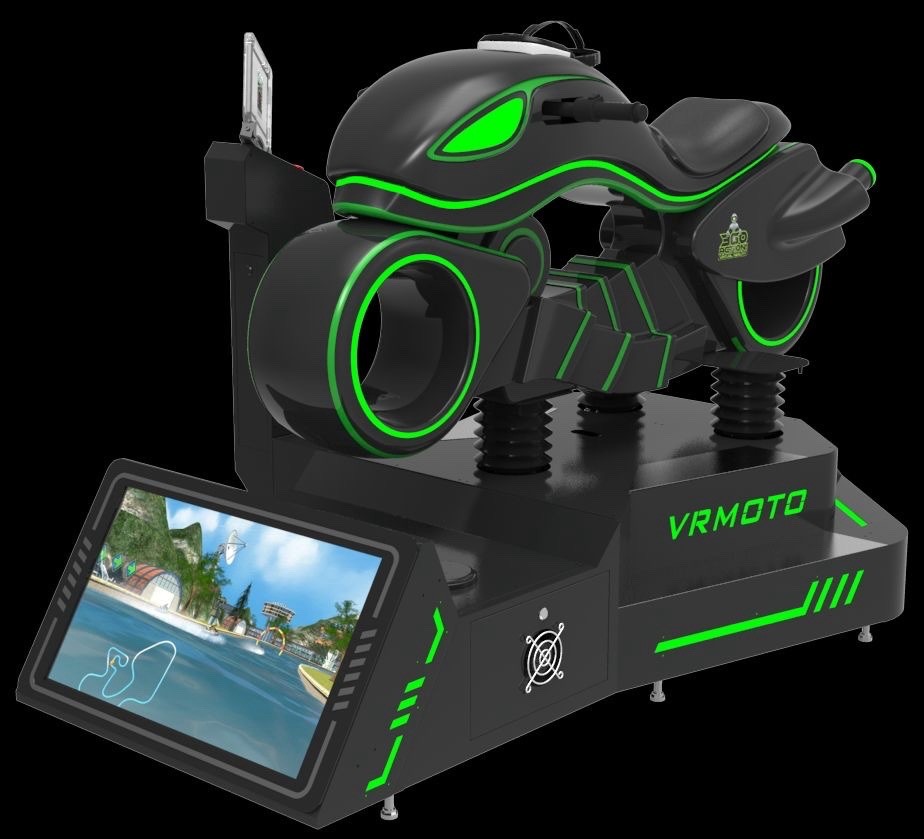 Arcade Virtual Reality Motion VR Ride motorcycle