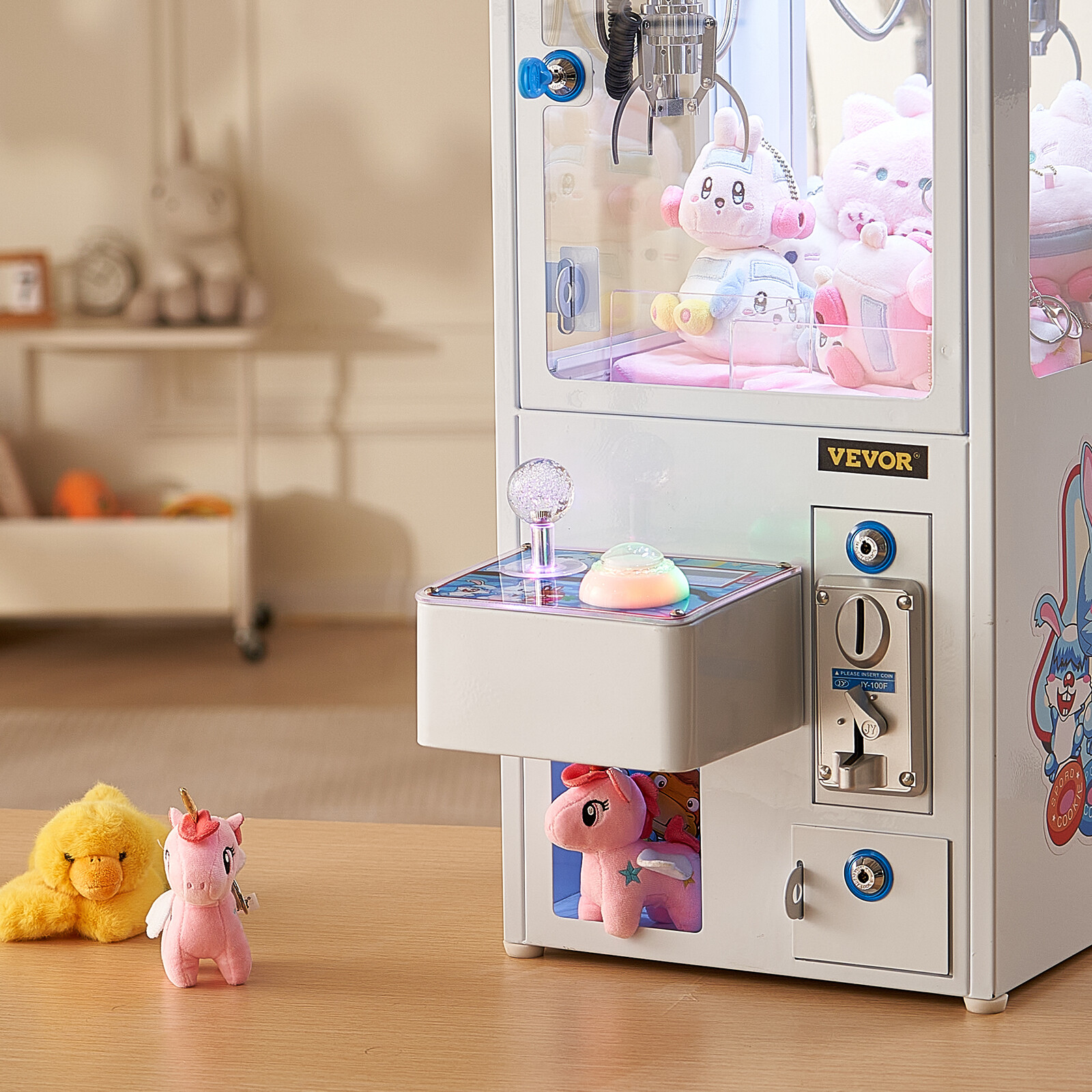 VEVOR Claw Crane Machine Mini Candy Prize Grabber Catcher Arcade Game Toys