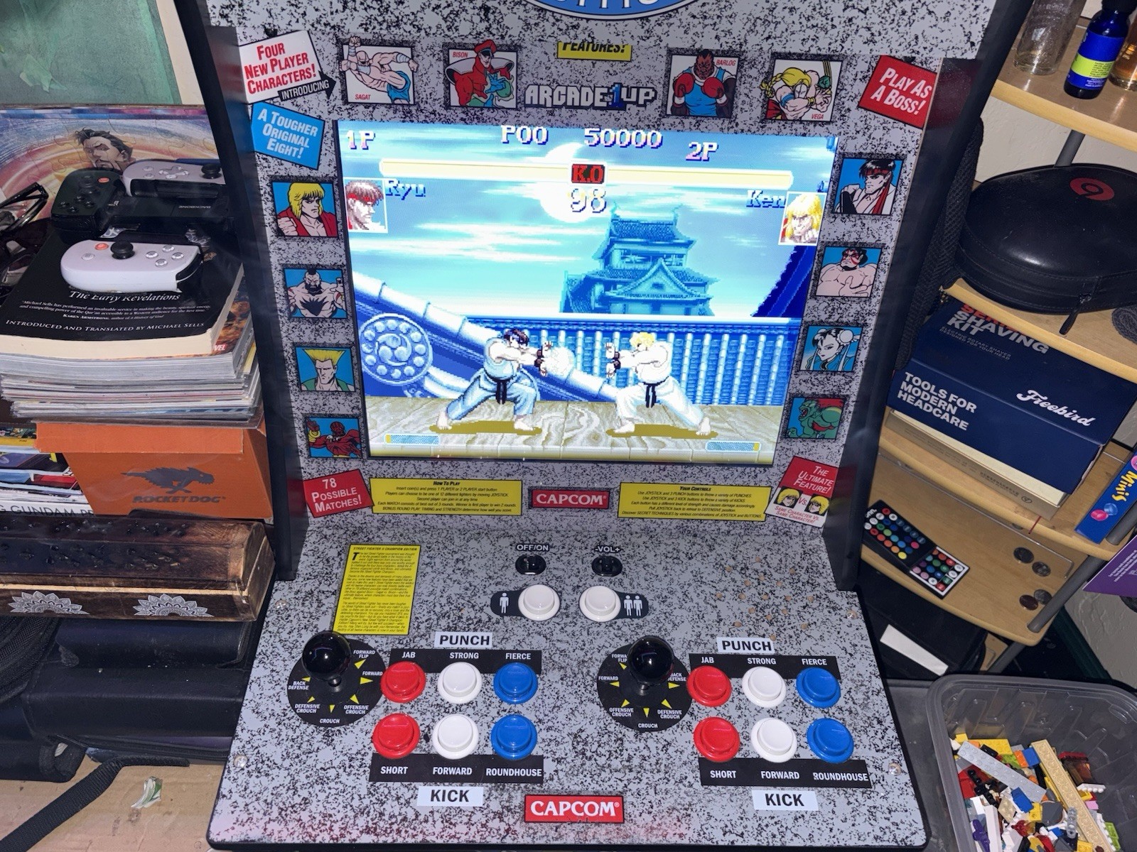 Arcade1Up Mortal Kombat II Champion Edition Arcade Game Machine