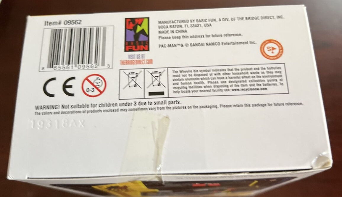 PAC-MAN Arcade Classics #07 By Basic Fun 2019 Brand New in Box