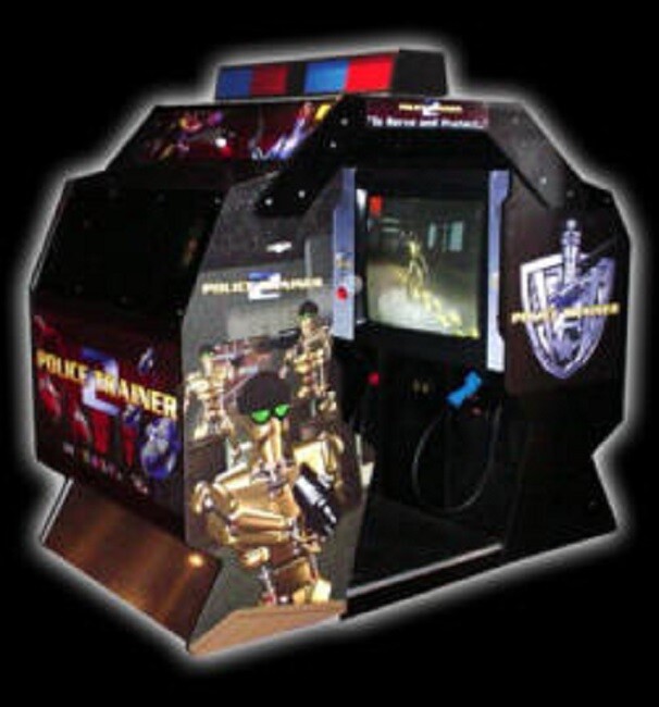 POLICE TRAINER 2 DELUXE ARCADE MACHINE by TEAM PLAY 2002