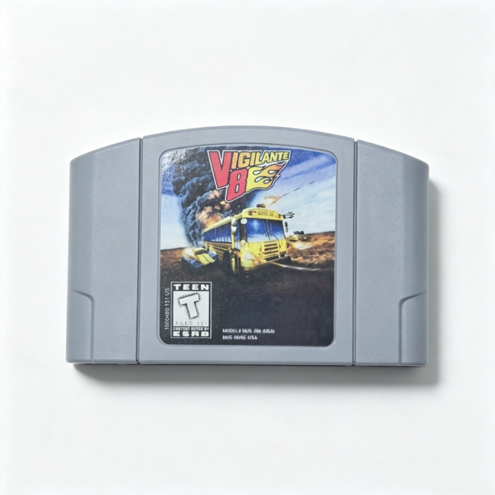 Vigilante 8 for Nintendo 64 N64 Game Cartridge Retro Game Tested Working