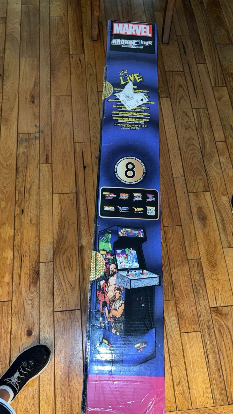 Arcade 1Up Marvel Vs. Capcom 2 Live Wifi Unopened