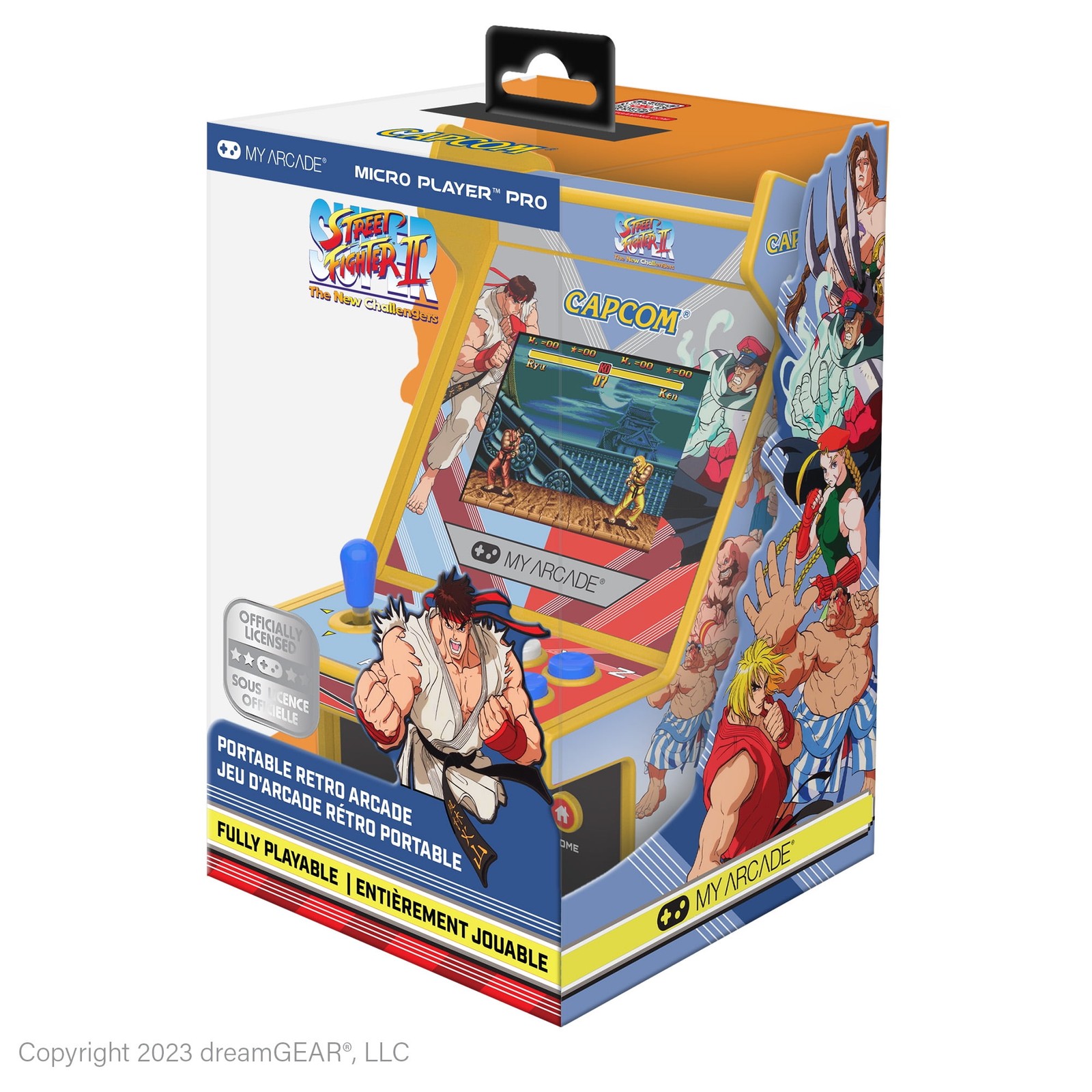 Arcade Micro Player Pro Super Street Fighter II and The New Challengers & Street