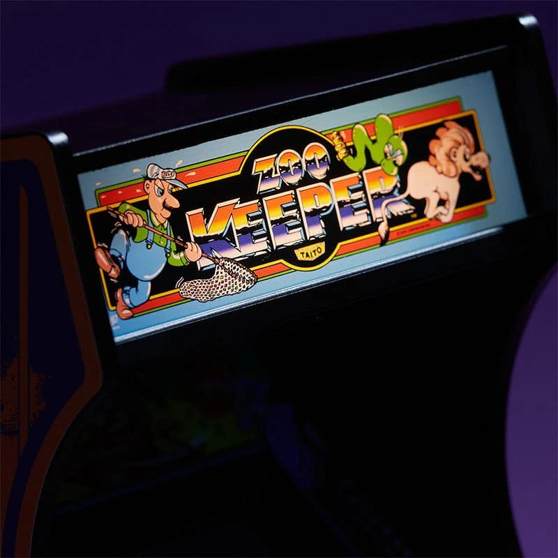 OFFICIAL TAITO ZOO KEEPER Quarter Size Arcade Cabinet