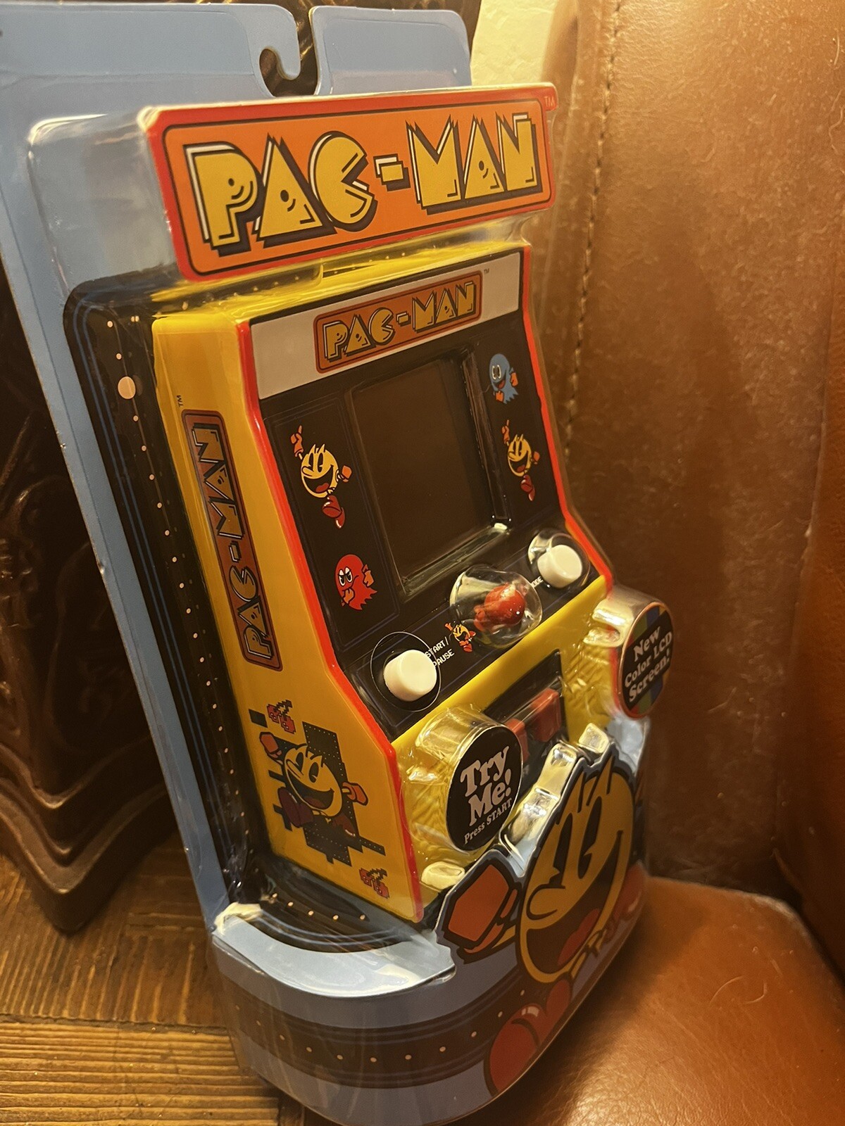 Mini Pac-Man Handheld Classic Arcade Pacman Machine Brand New Unopened