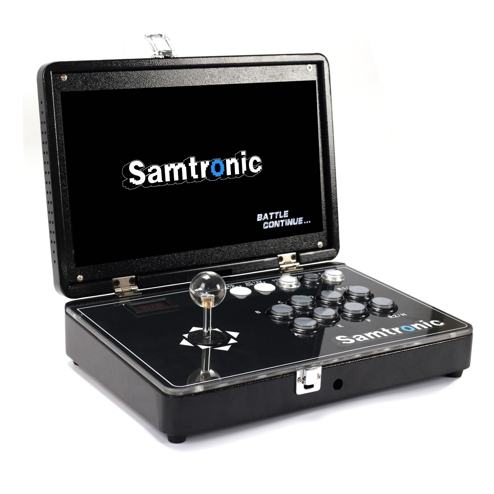 Samtronic 14-inch upgraded deluxe arcade machine with 5018 built-in games black