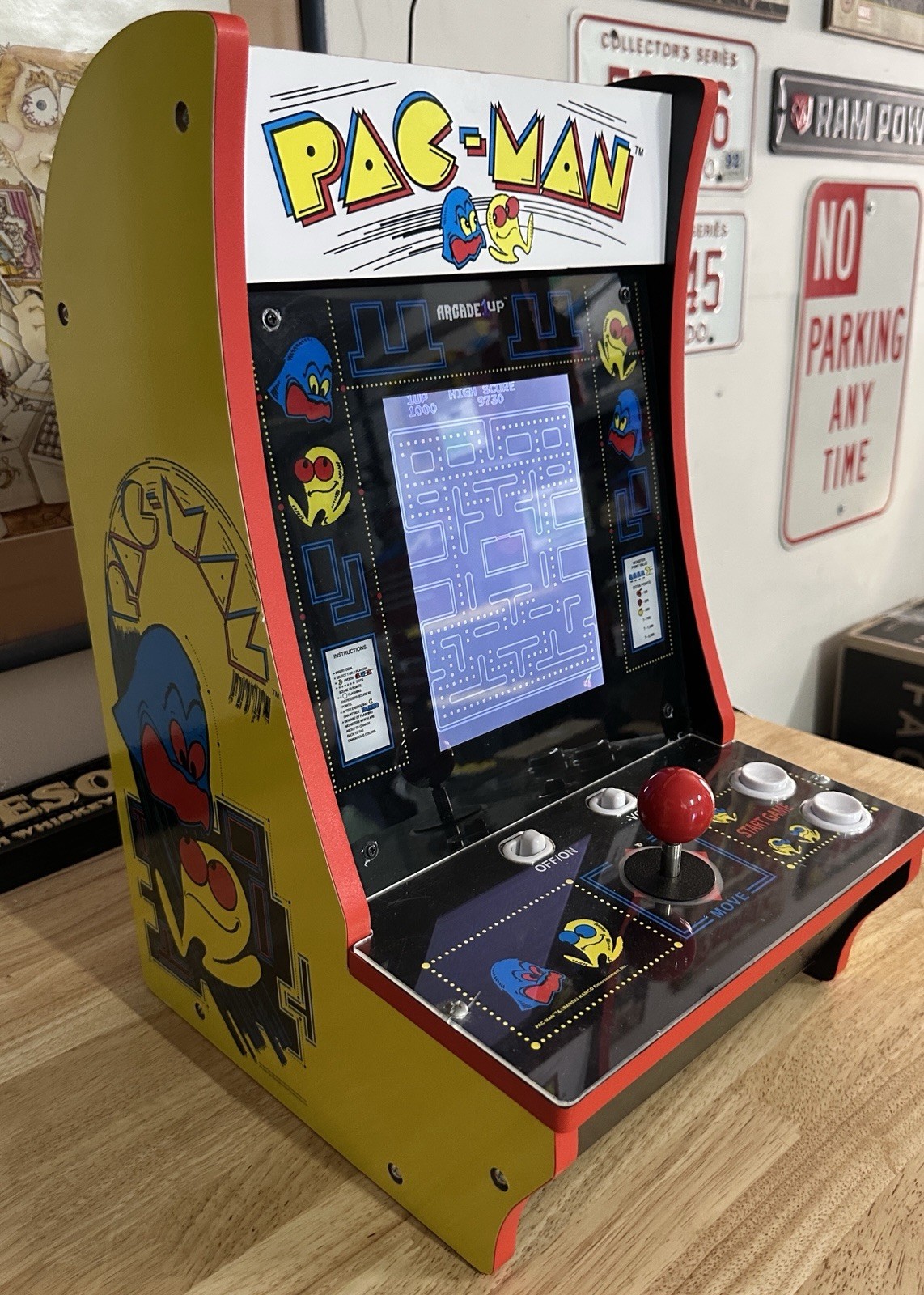 Arcade1Up Pac-Man Countertop Arcade Machine Tested & Working – Retro #7427