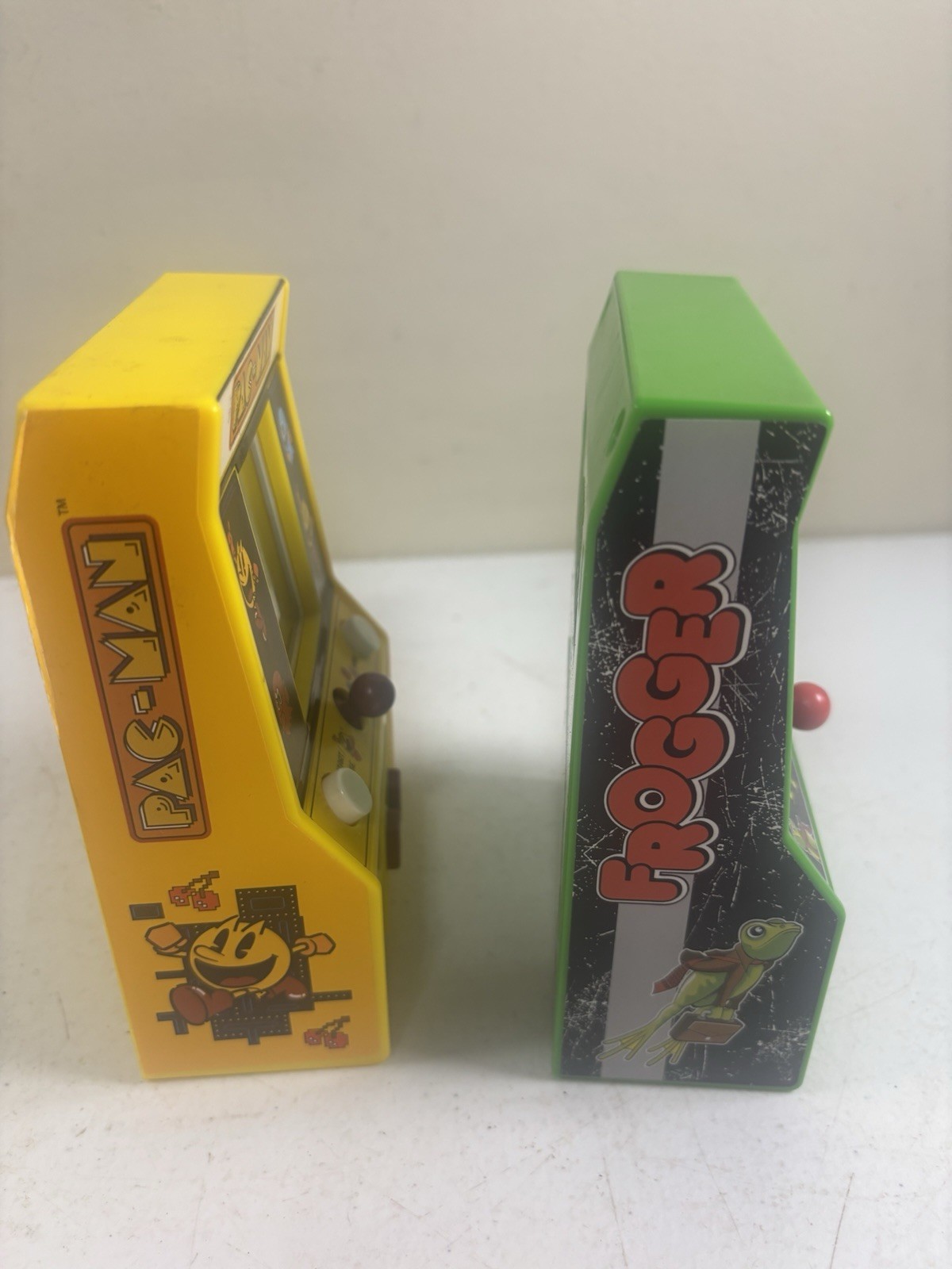 Retro Mini Arcade Pac-Man & Frogger Bandai Namco Basic Fun Lot Of 2 Games