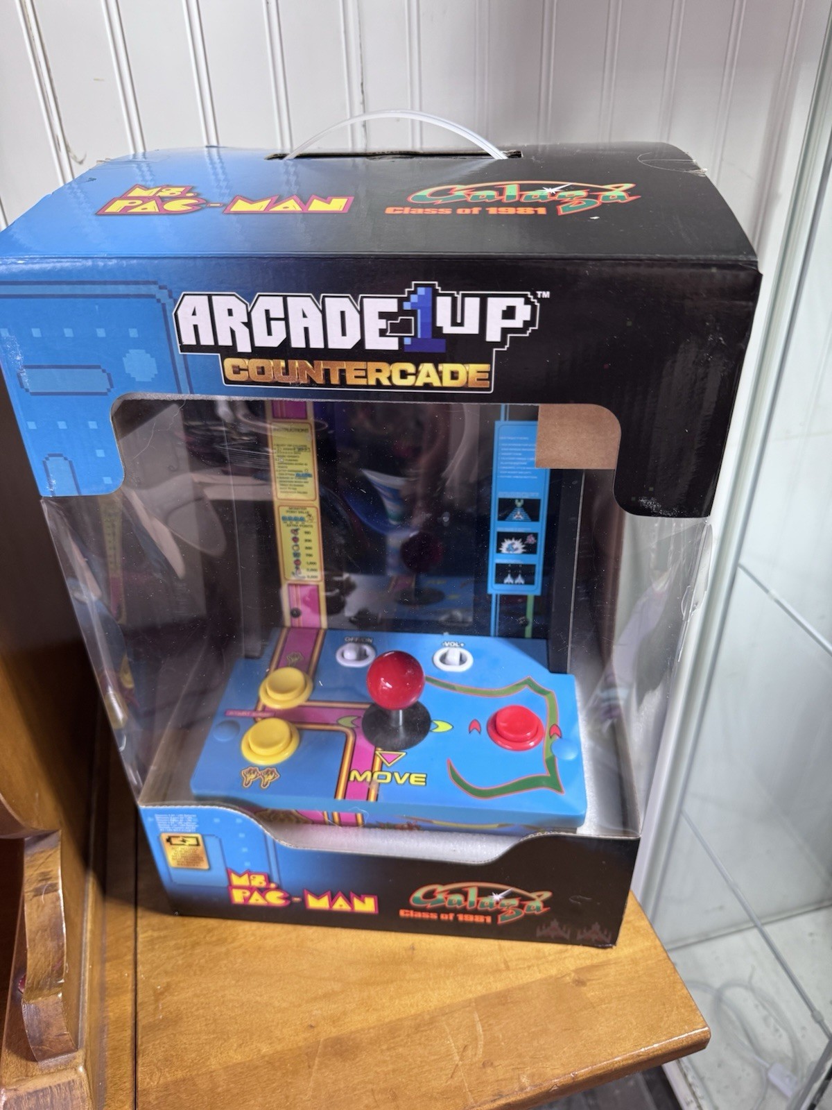 Arcade1Up Countercade Ms. Pac-Man Digdug Galaga Gently Used With Box Missing USB