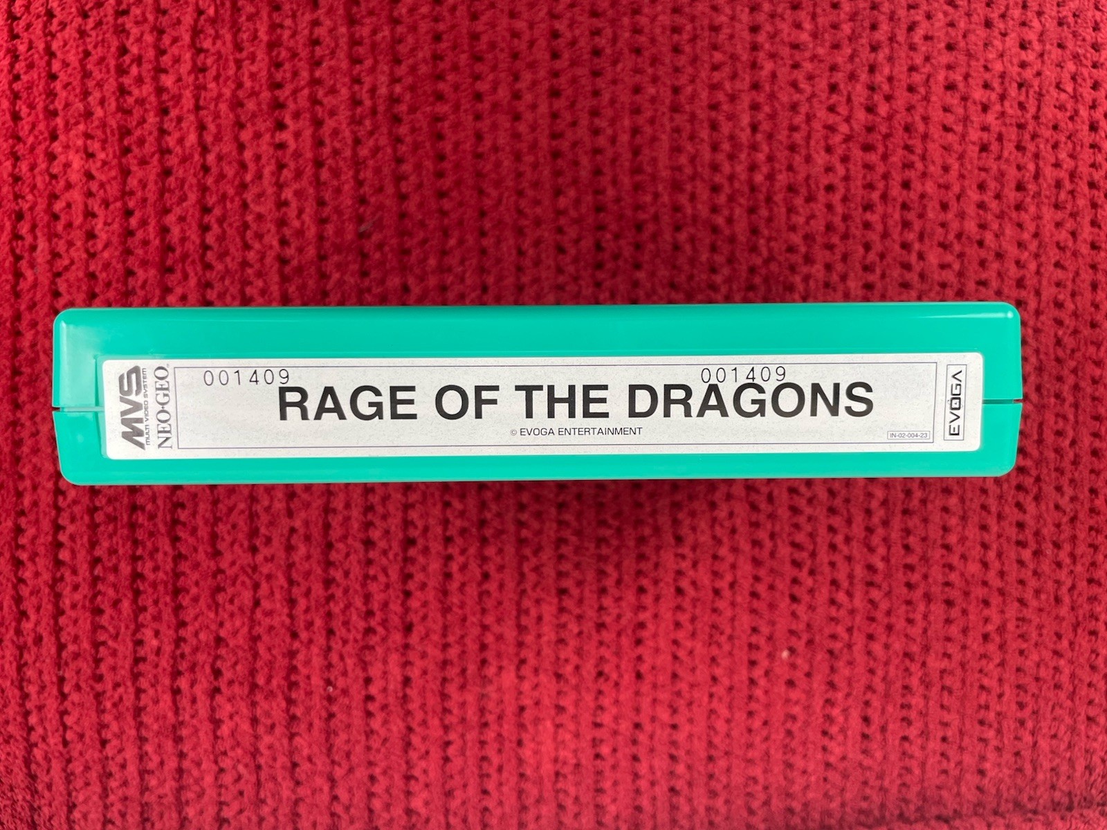 Rage Of The Dragons Neo Geo MVS Complete Kit English Matching Serials