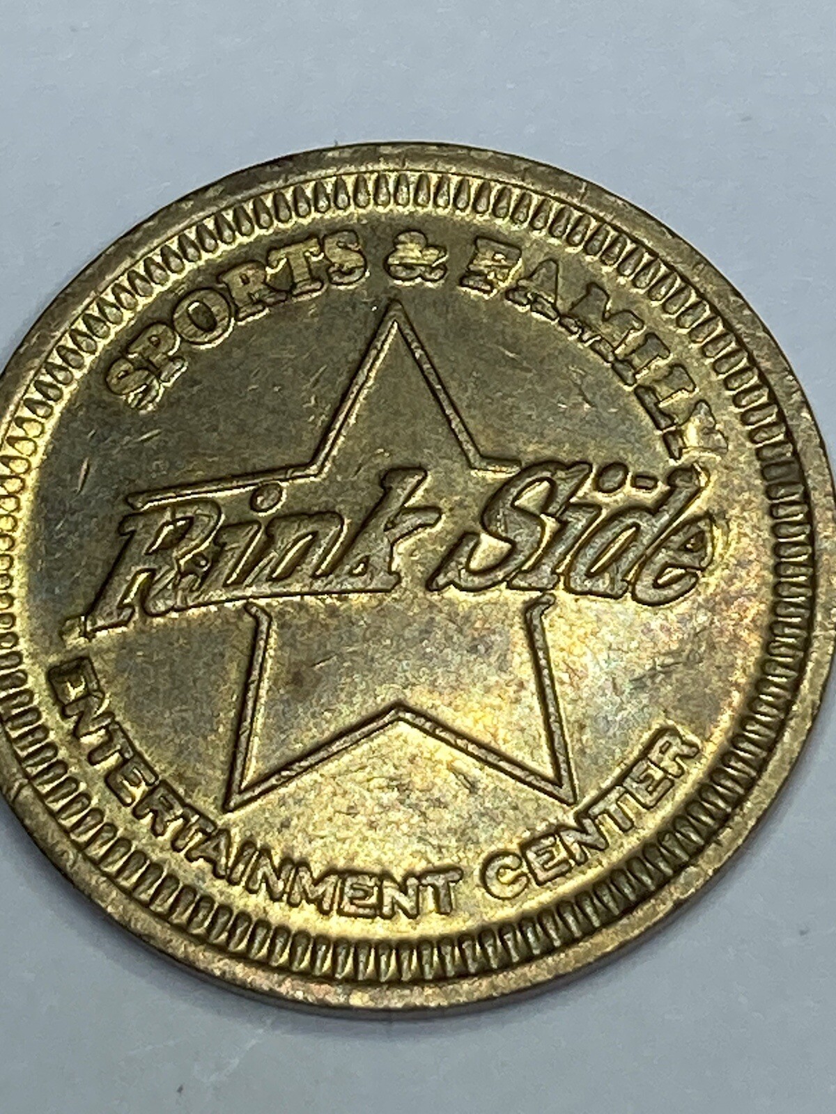 Vintage Rink Side Arcade Token Gurnee Illinois (#bc1)