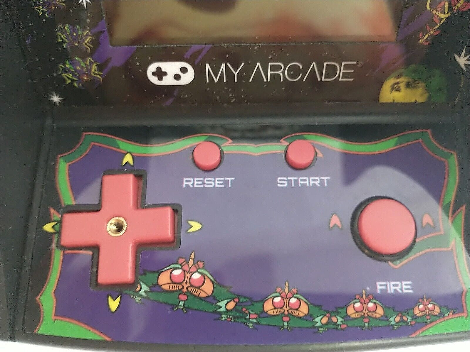My Arcade Official Galaga Micro Player Handheld Retro Video Game Collectible