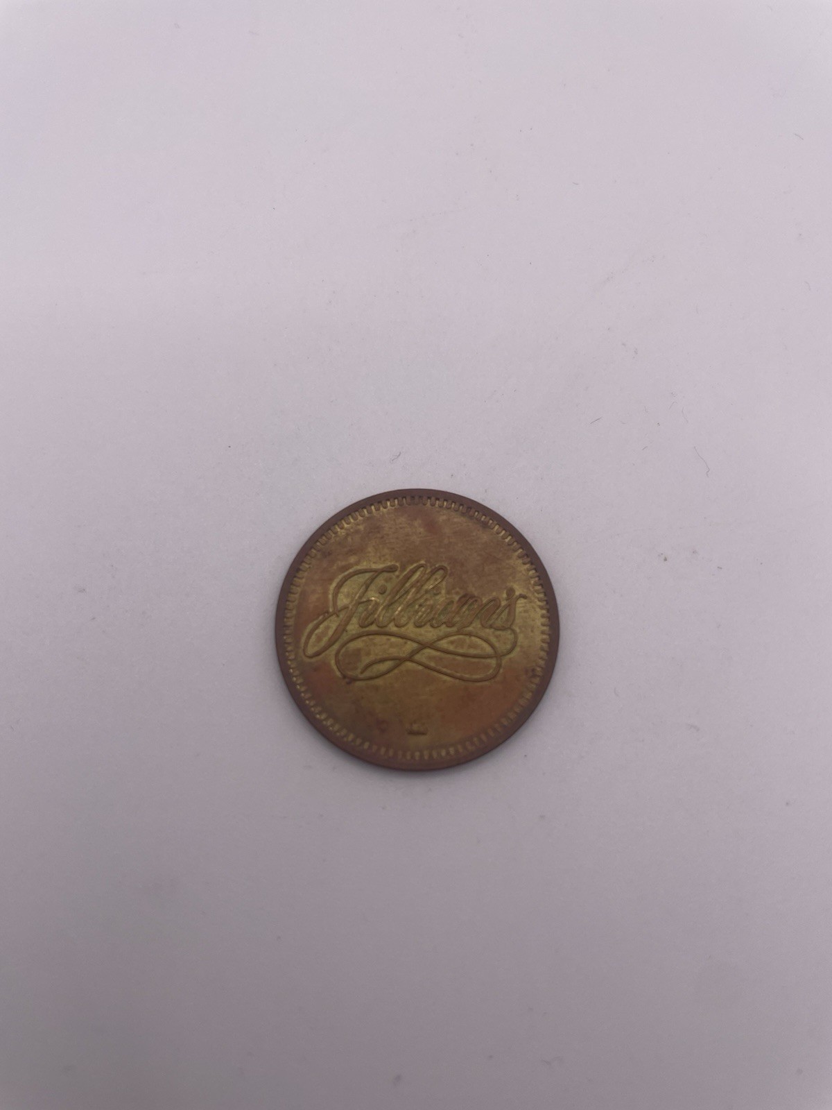 Jillian’s Vintage Arcade Gaming Token Automatic Game Vending Machine Coin