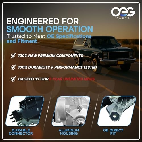 OEG Parts New Windshield Wiper Motor Compatible with Chevy Equinox 2010-2017,