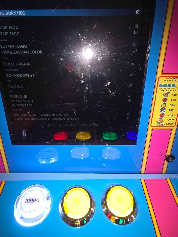 Custom Ms Pac-Man Countertop Arcade