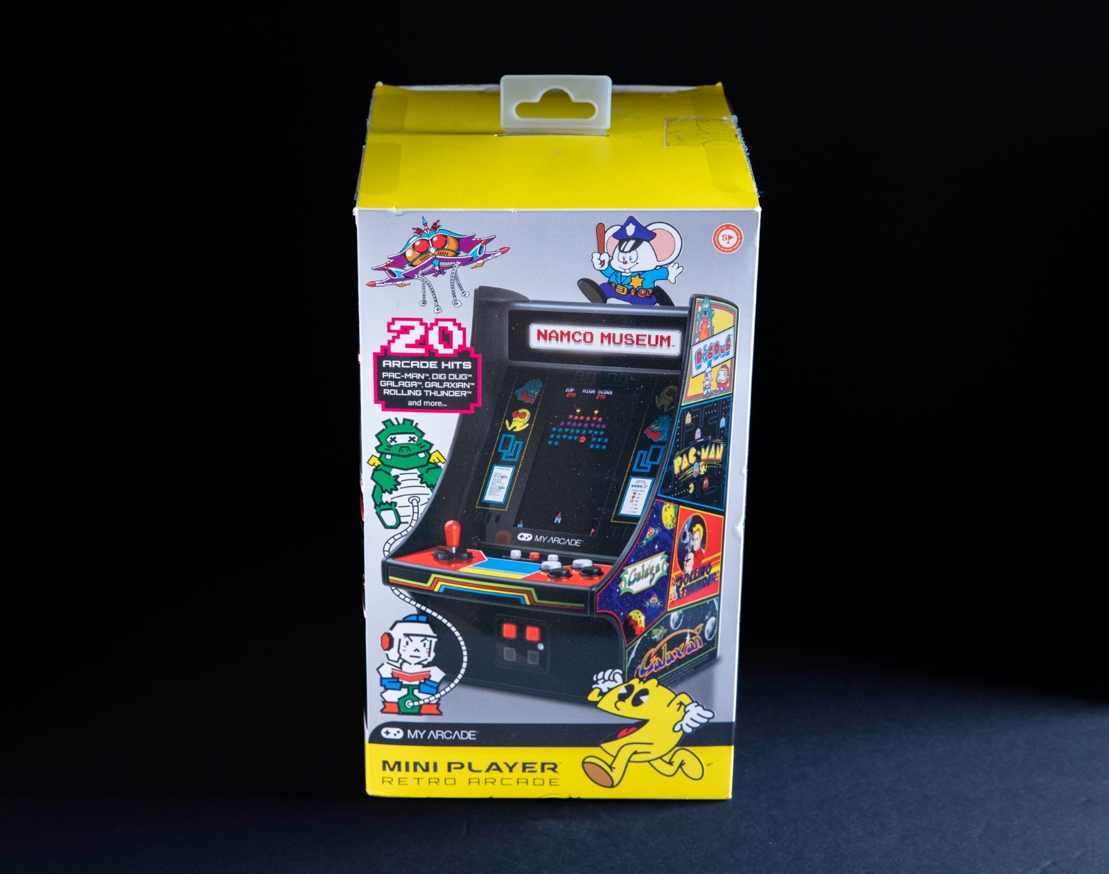 My Arcade Namco Mini Arcade – 20 Games – Pac-Man, Dig Dug, Galaga – Excellent