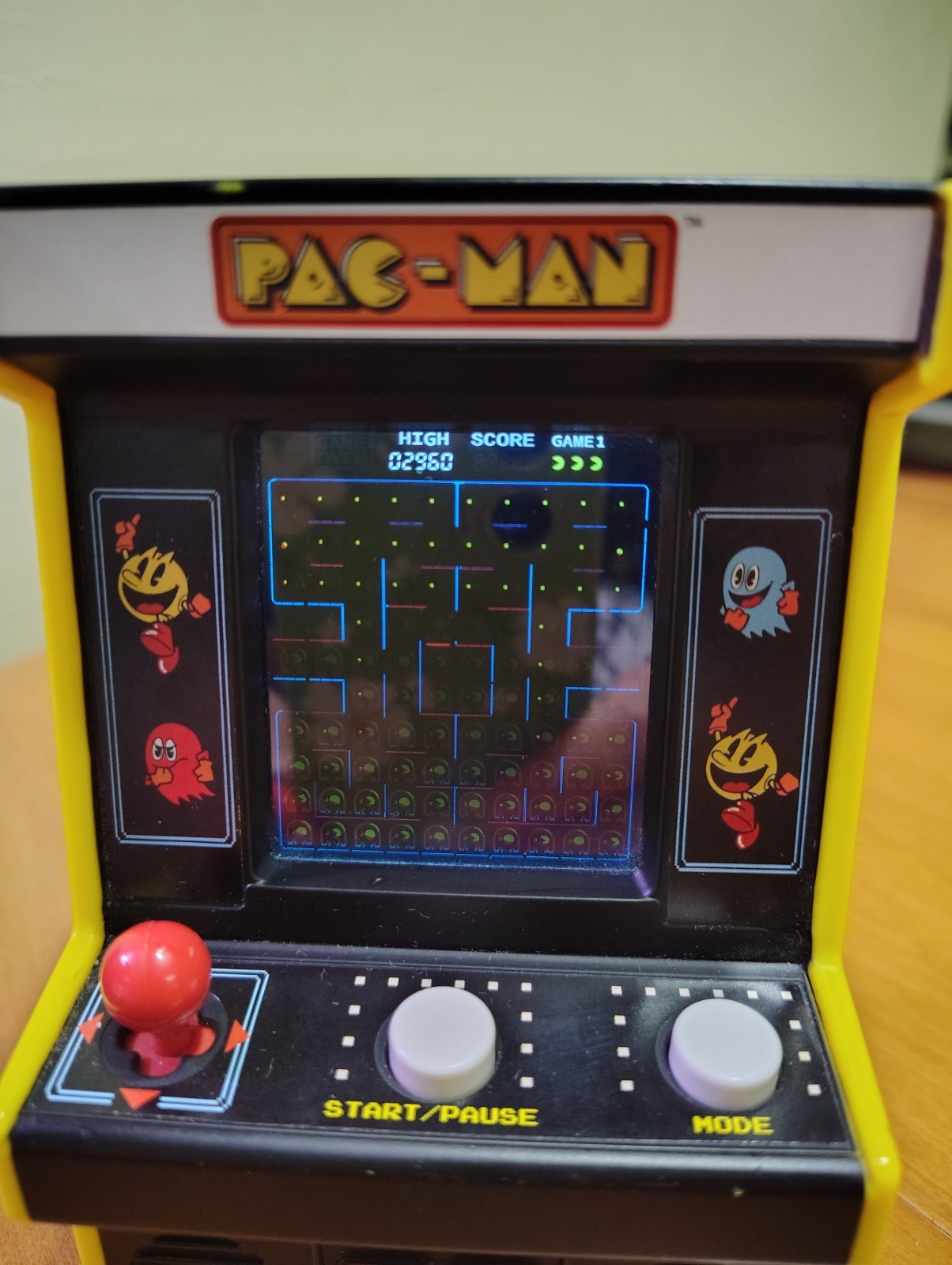 Bandai Namco Classics Pac-Man Retro Handheld Mini Arcade Game
