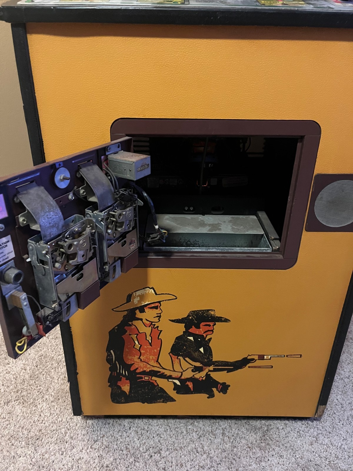 1977 Boot Hill Arcade Machine by Midway Co. RARE & WORKING!