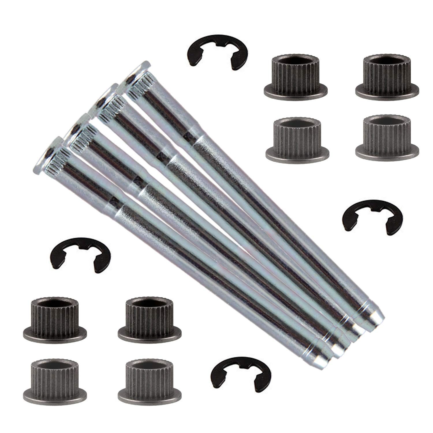 Door Hinge Pin & Bushing Repair Kit – 4 Pins, 2 Doors for Chevy S10/GMC S15 1994