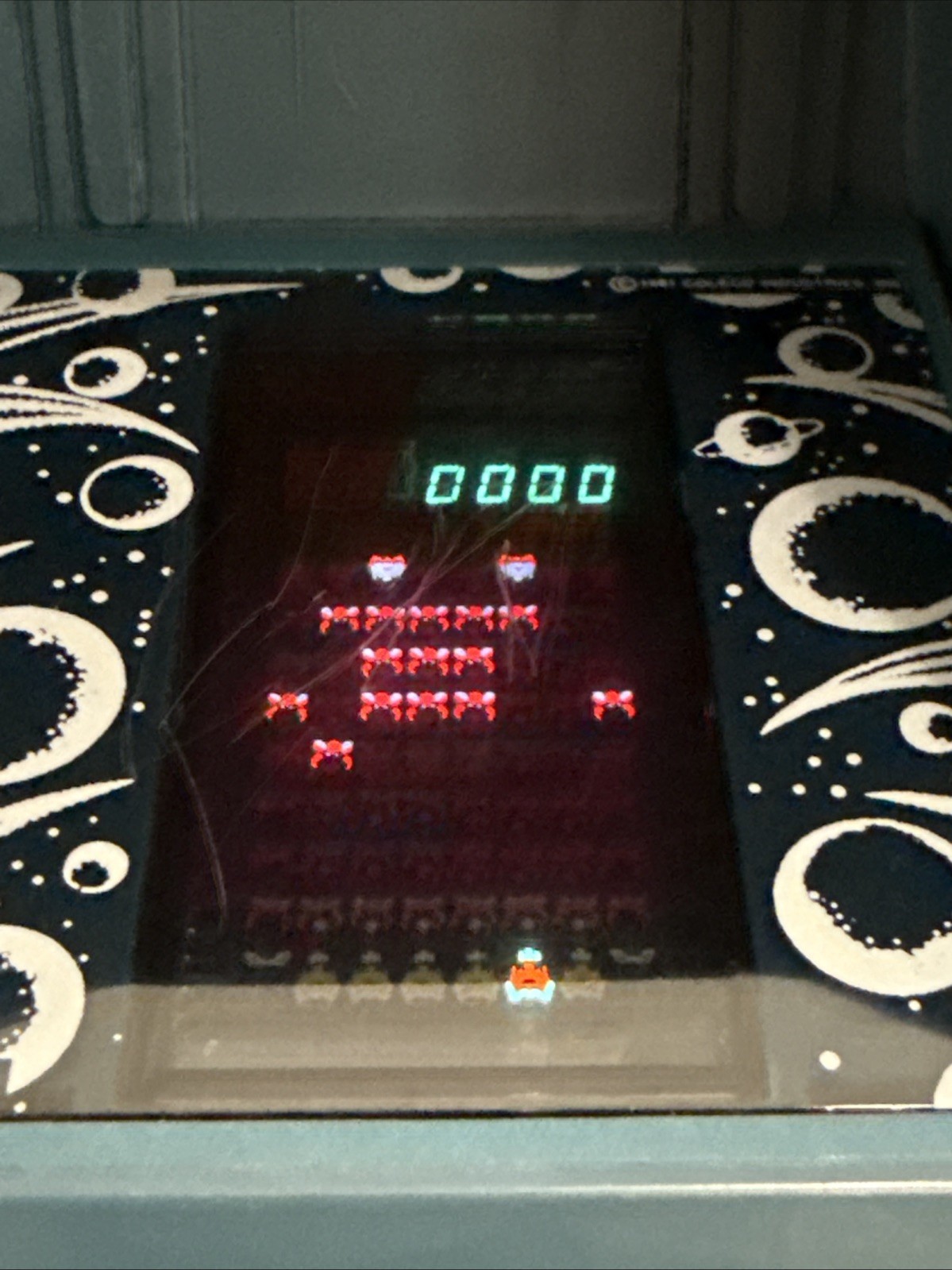 VTG 1981 Coleco – Galaxian Mini Tabletop Mini Arcade Game Nintendo Midway WORKS