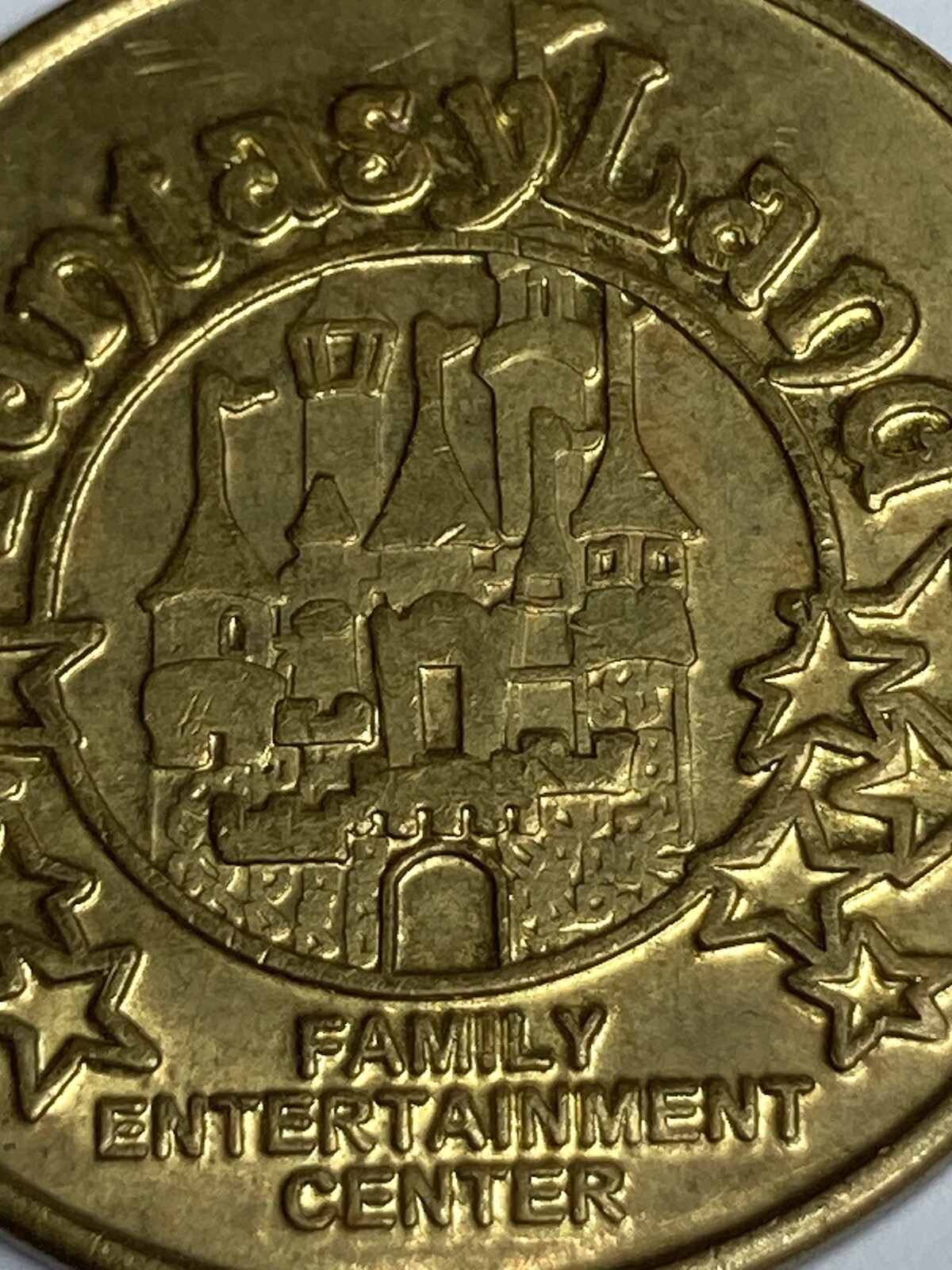 Fantasy Land Family Entertainment Center Arcade Token Seekonk Massachusetts #ce1