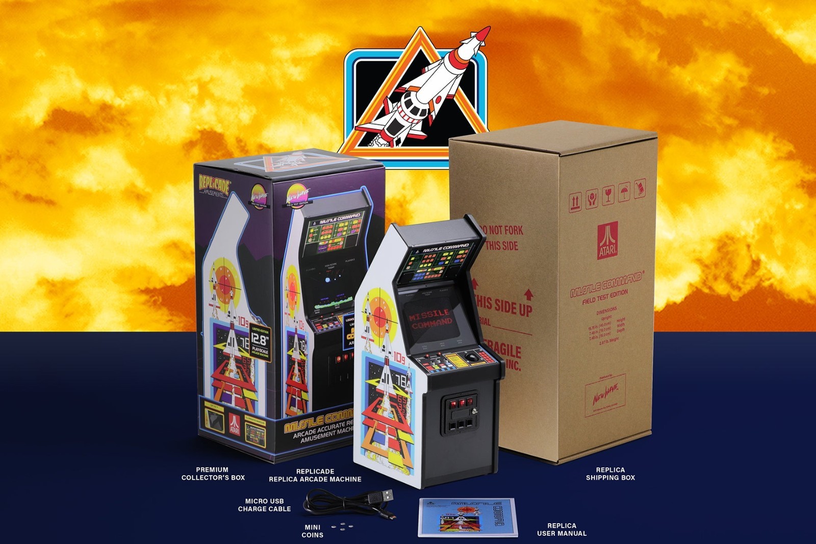 Missile Command x RepliCade Field-Test Edition – New Wave Toys